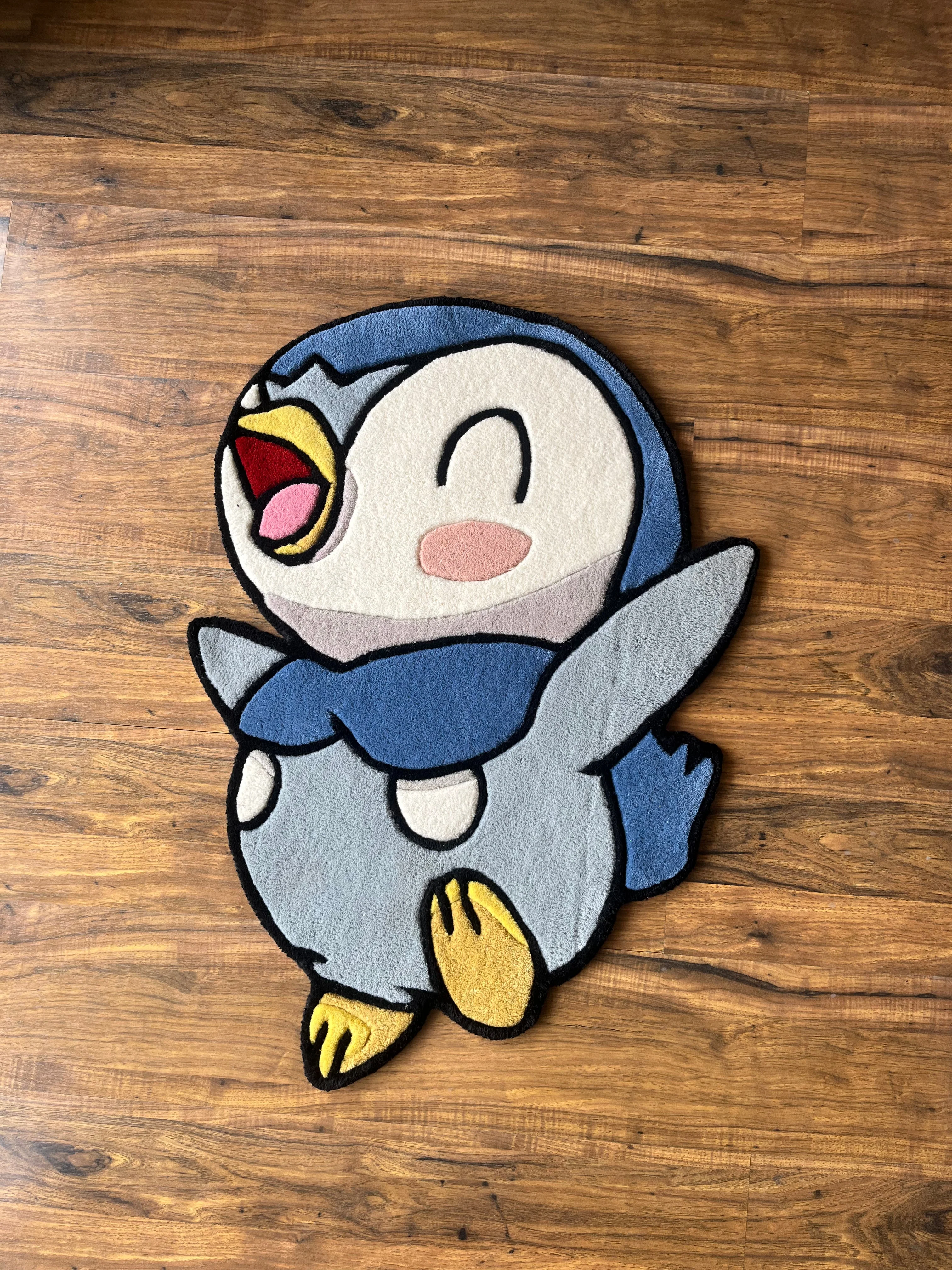 Cute Cartoon Bird Custom Rug - Image 2