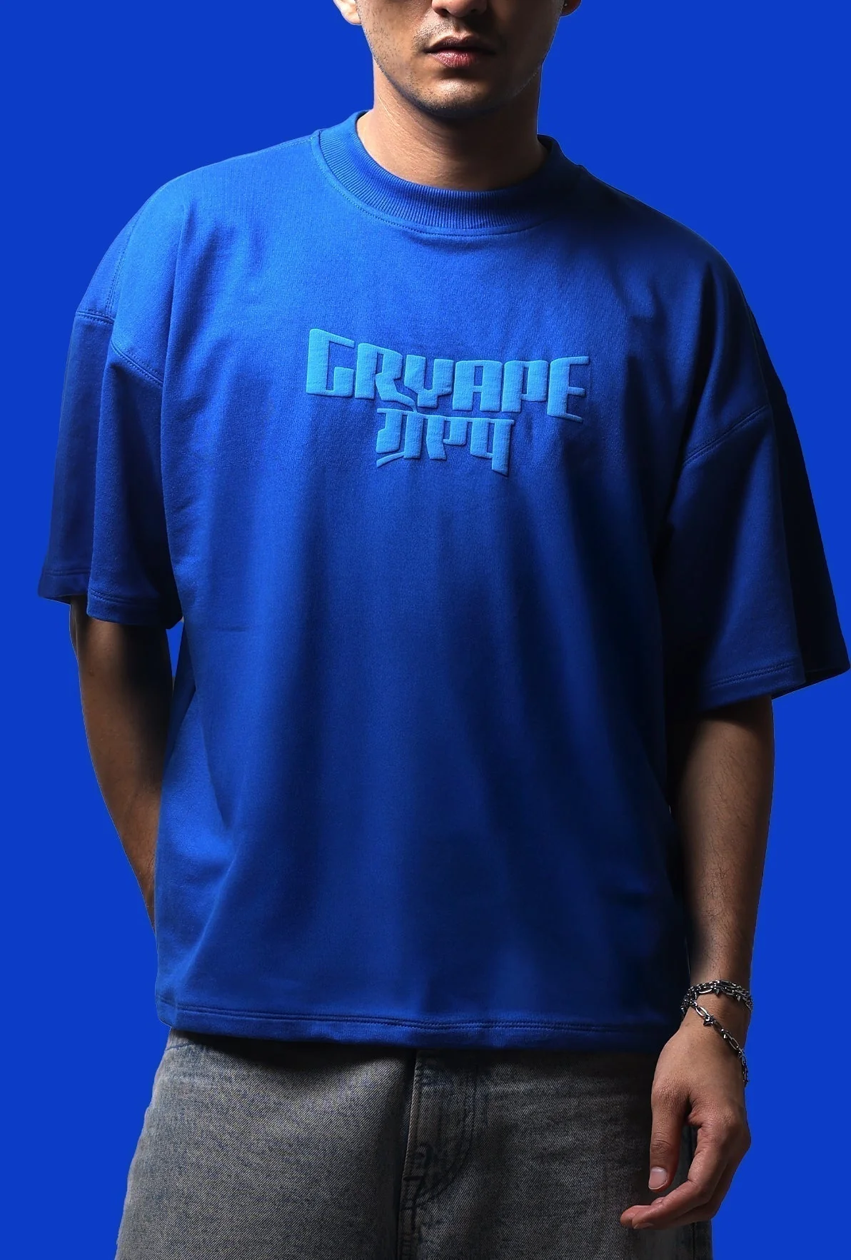 DEEP BLUE T-SHIRT - Image 4