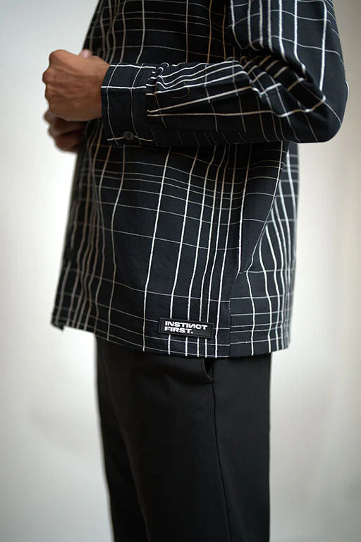 Distorted Shirt - (Black) - Image 3