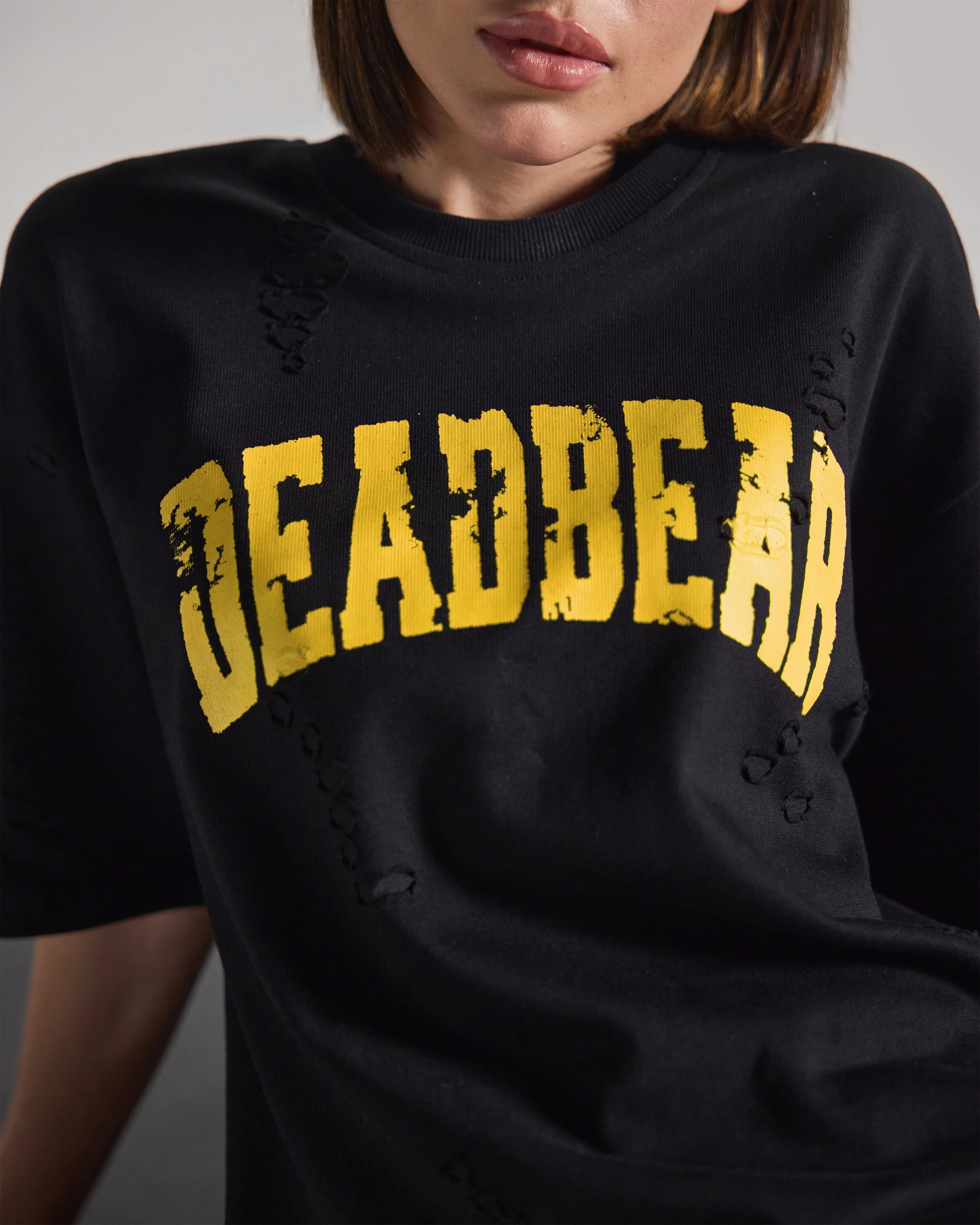 Distressed Black Tee 2.0 - Image 3