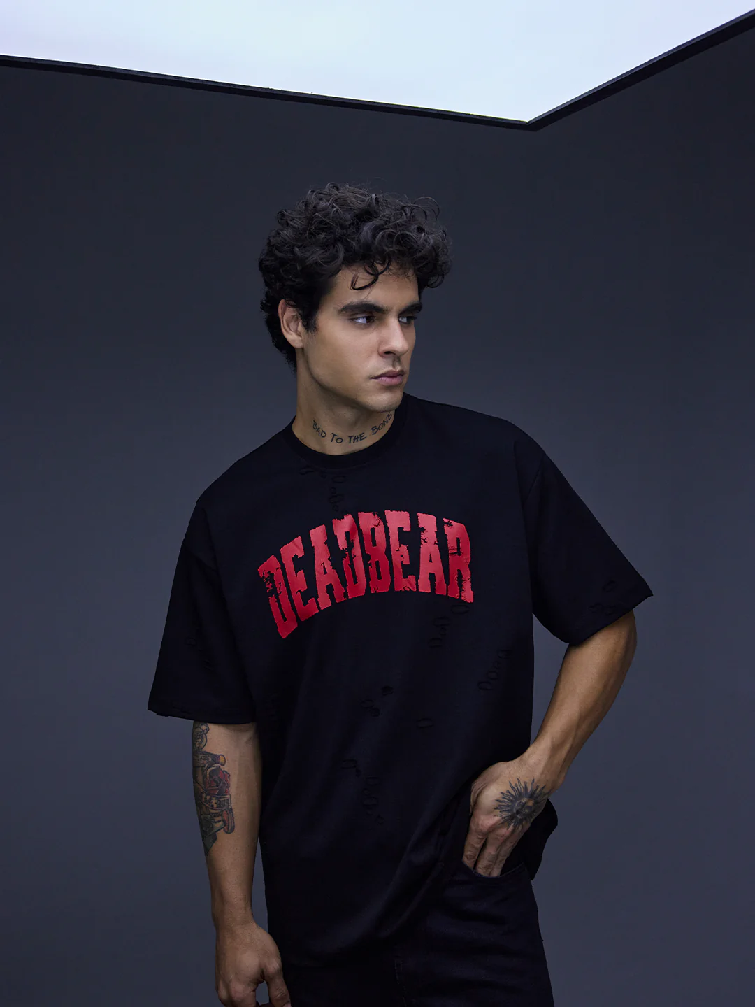 Distressed Black Tee 3.0 - Image 4