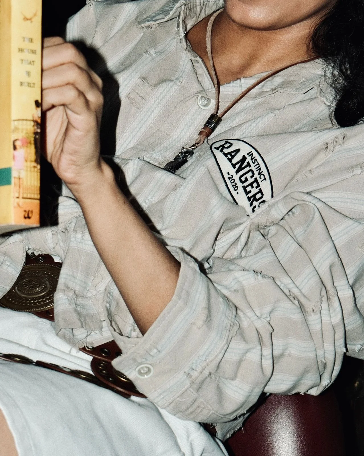 Distressed Shirt (Mud Brown) - Image 3