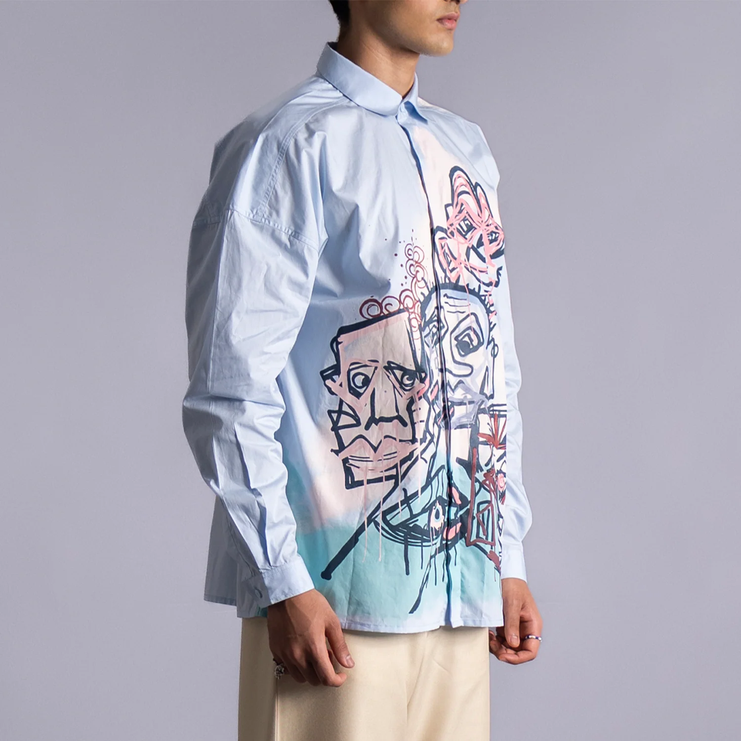 Diversity 2.1 Shirt (Powder Blue) - Image 3