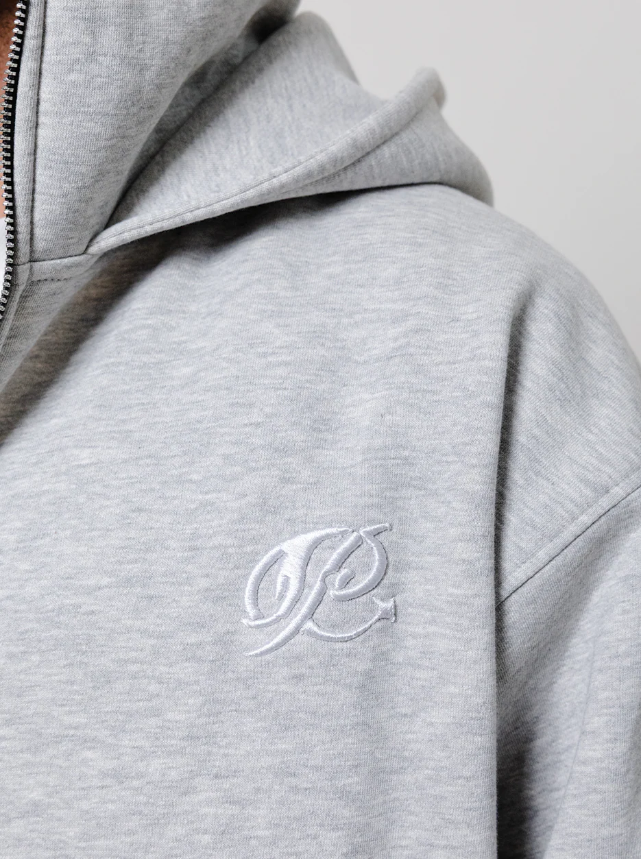 Double Hooded Zipper- Concrete - Image 7