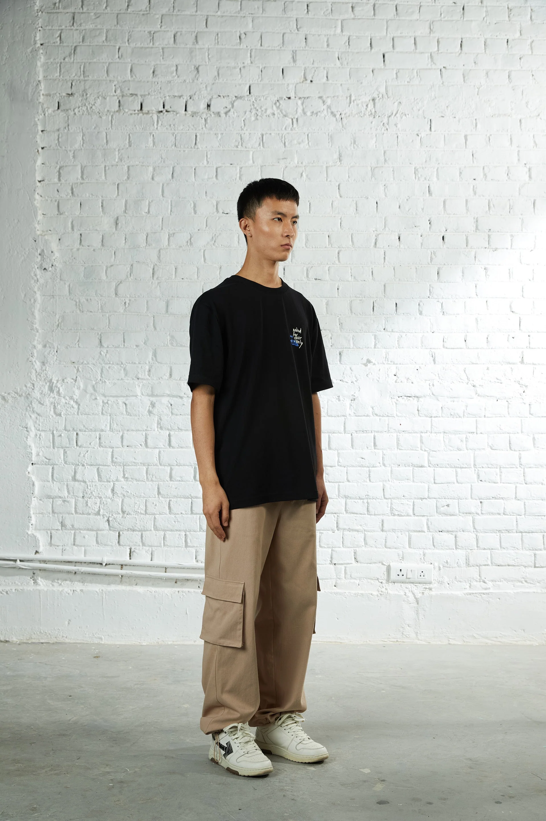 Drawstring Cargo Pants - Image 3