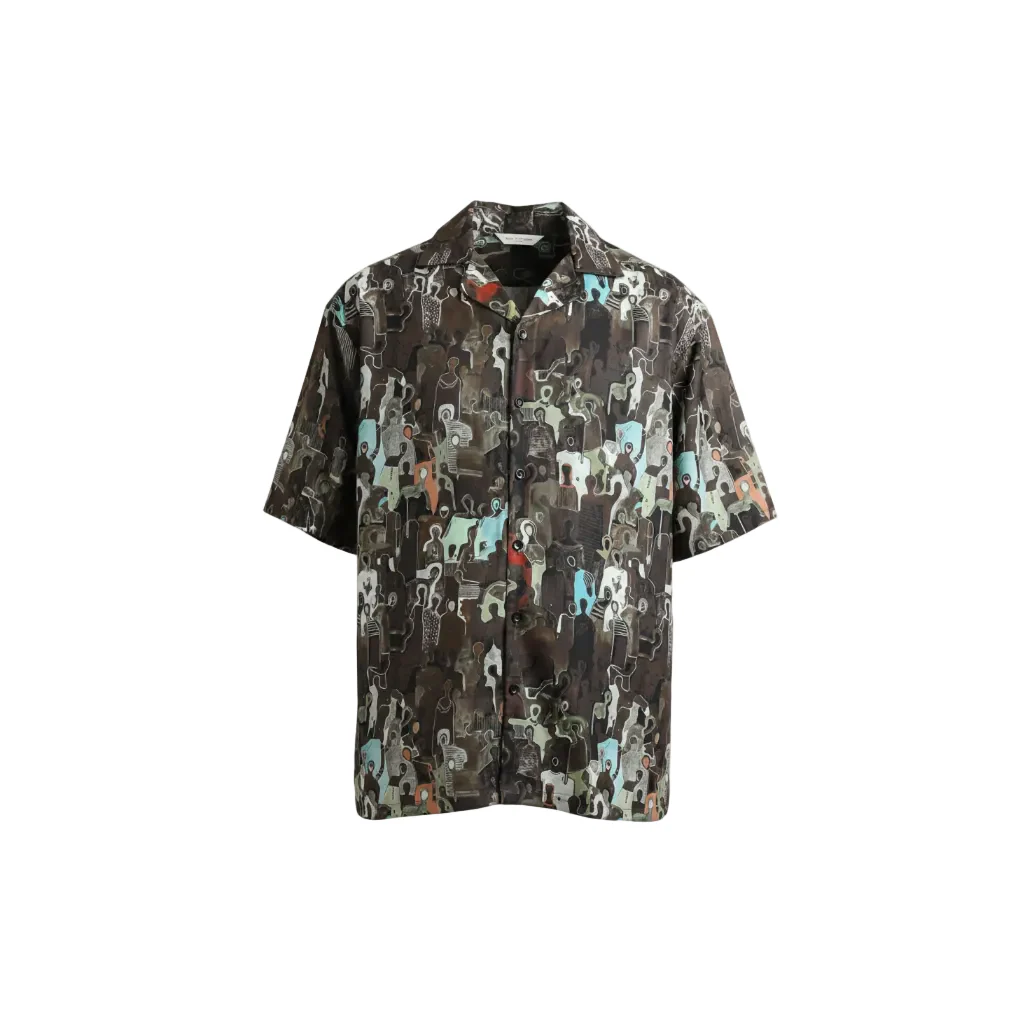 EARTHBOUND IMPRESSIONS CUBAN COLLAR SHIRT