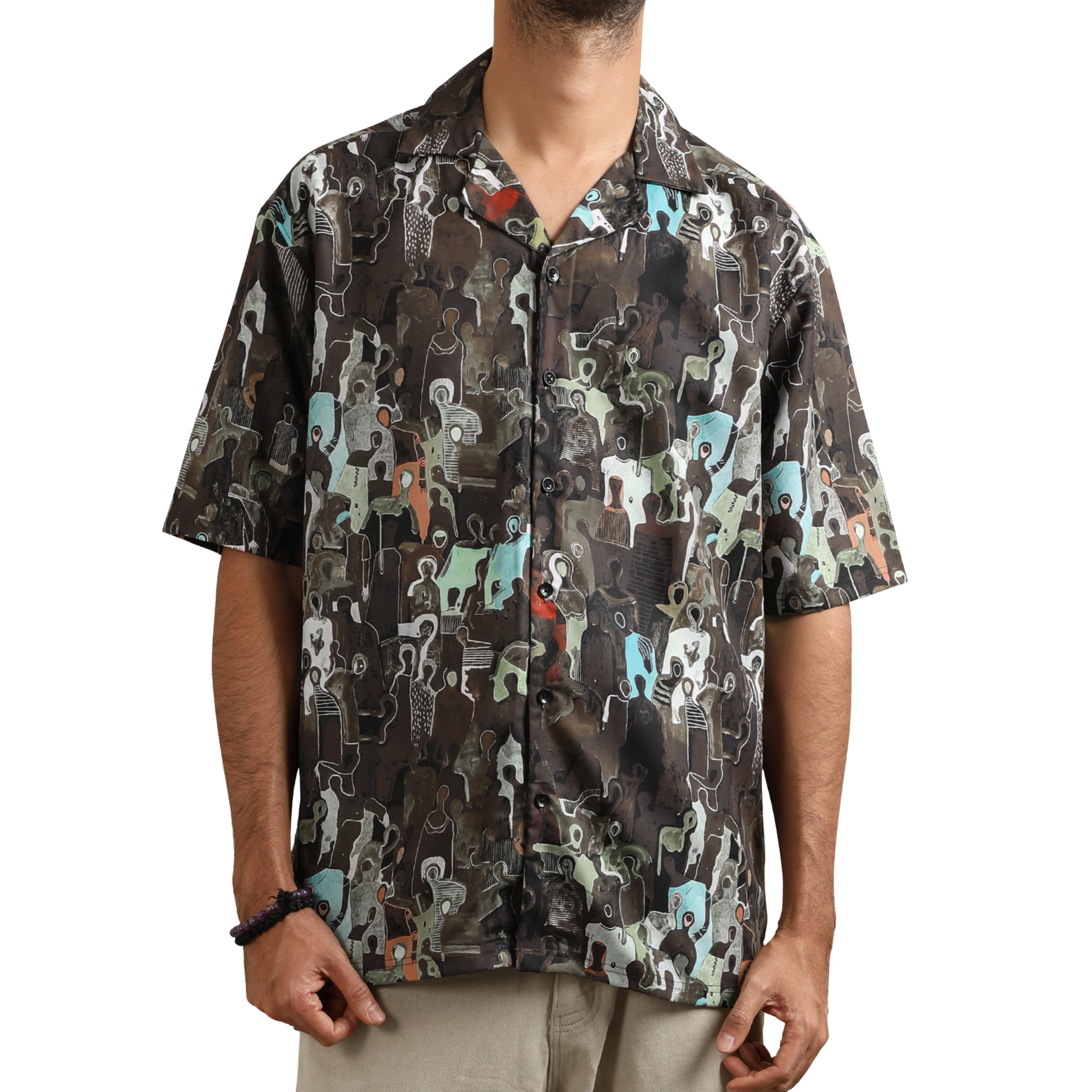 EARTHBOUND IMPRESSIONS CUBAN COLLAR SHIRT - Image 5
