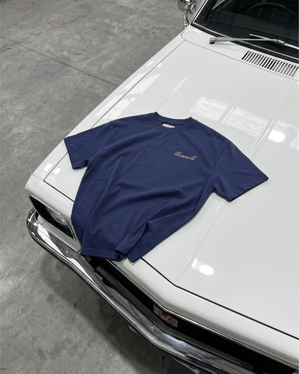 Embroidered Blank Navy Blue - Image 3