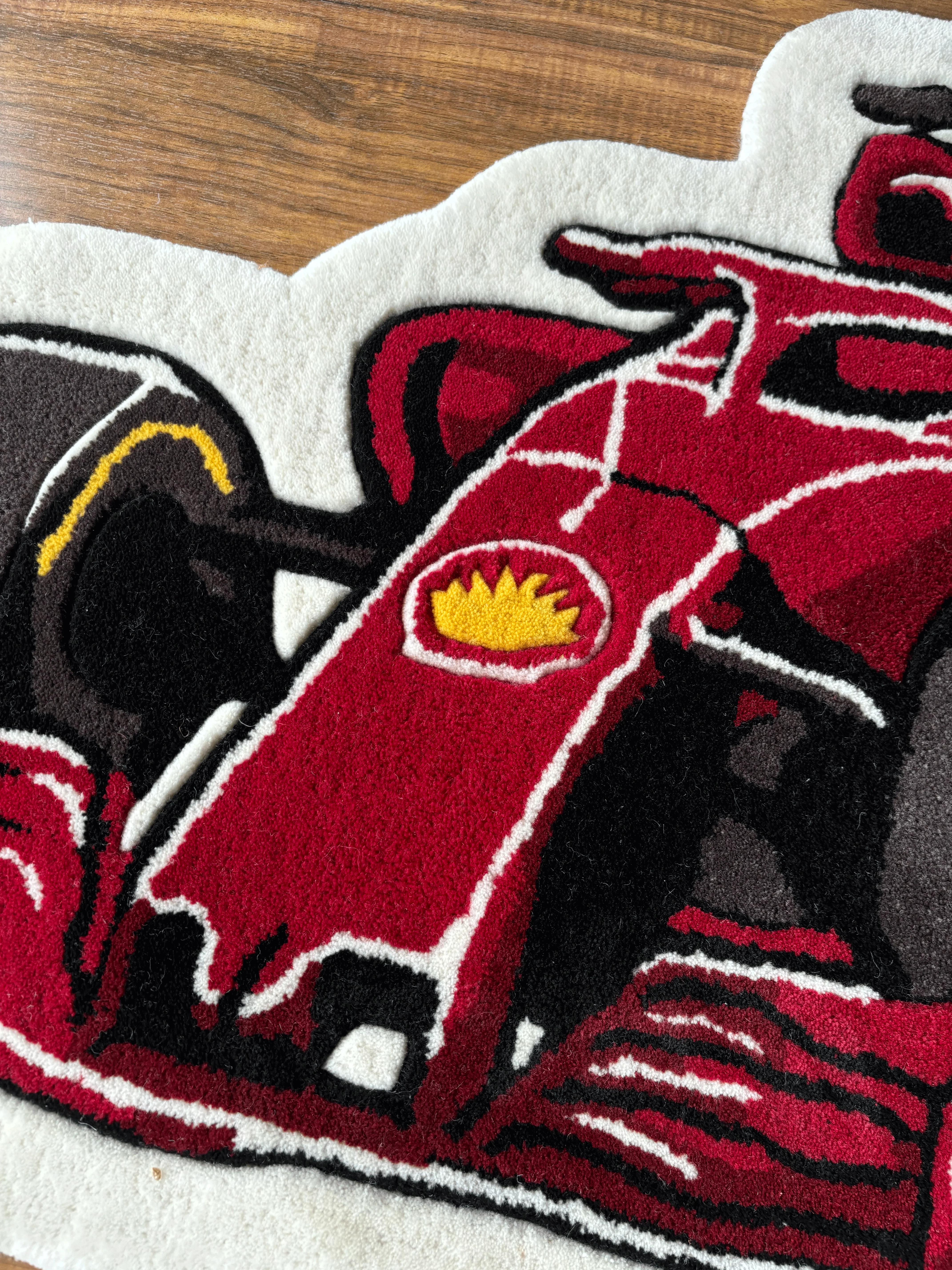 F1 Ferrari Custom Rug - Image 2