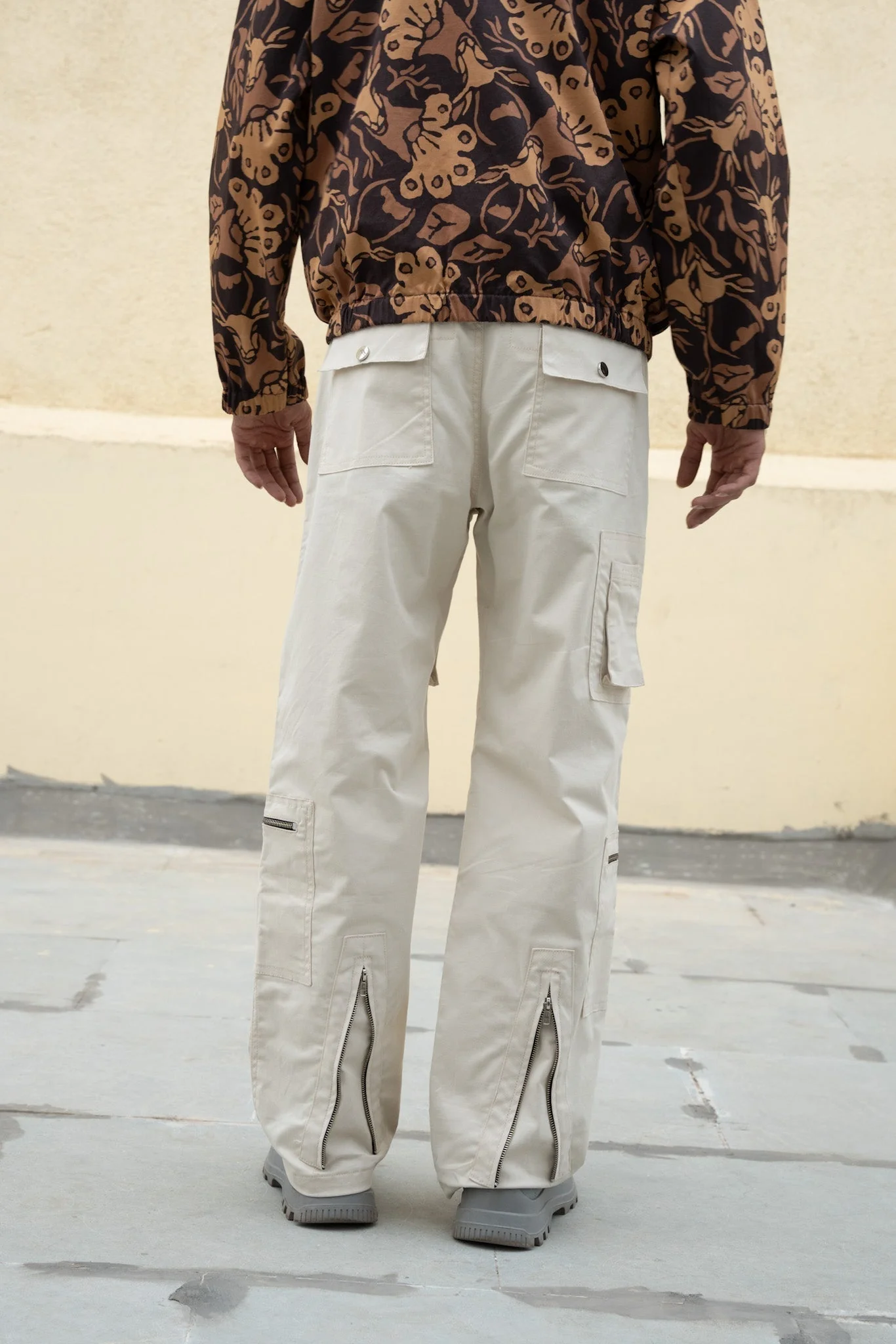Fighter Pant- Beige - MTM - Image 2