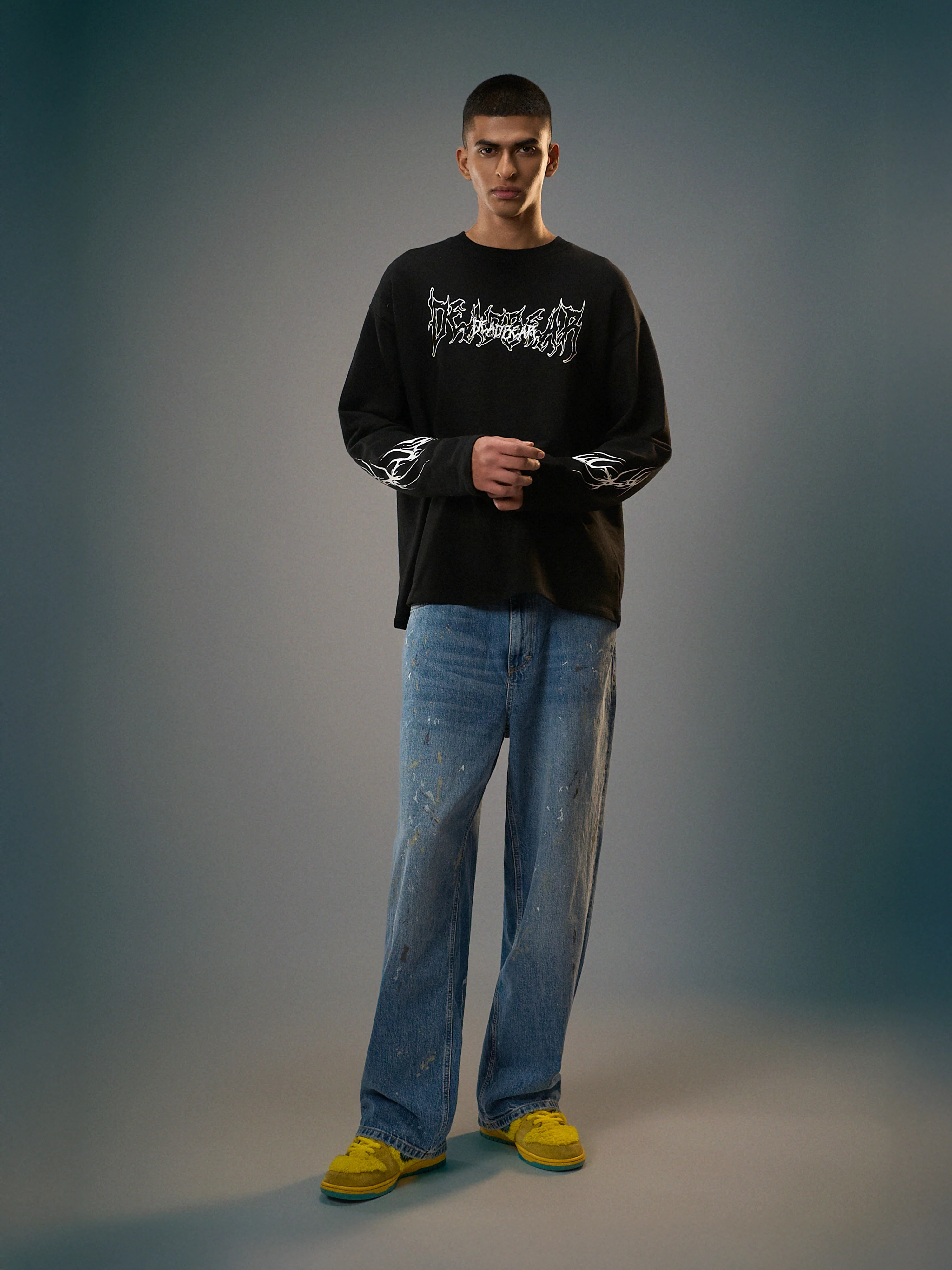 Flames 2.0 Tee Black - Image 3