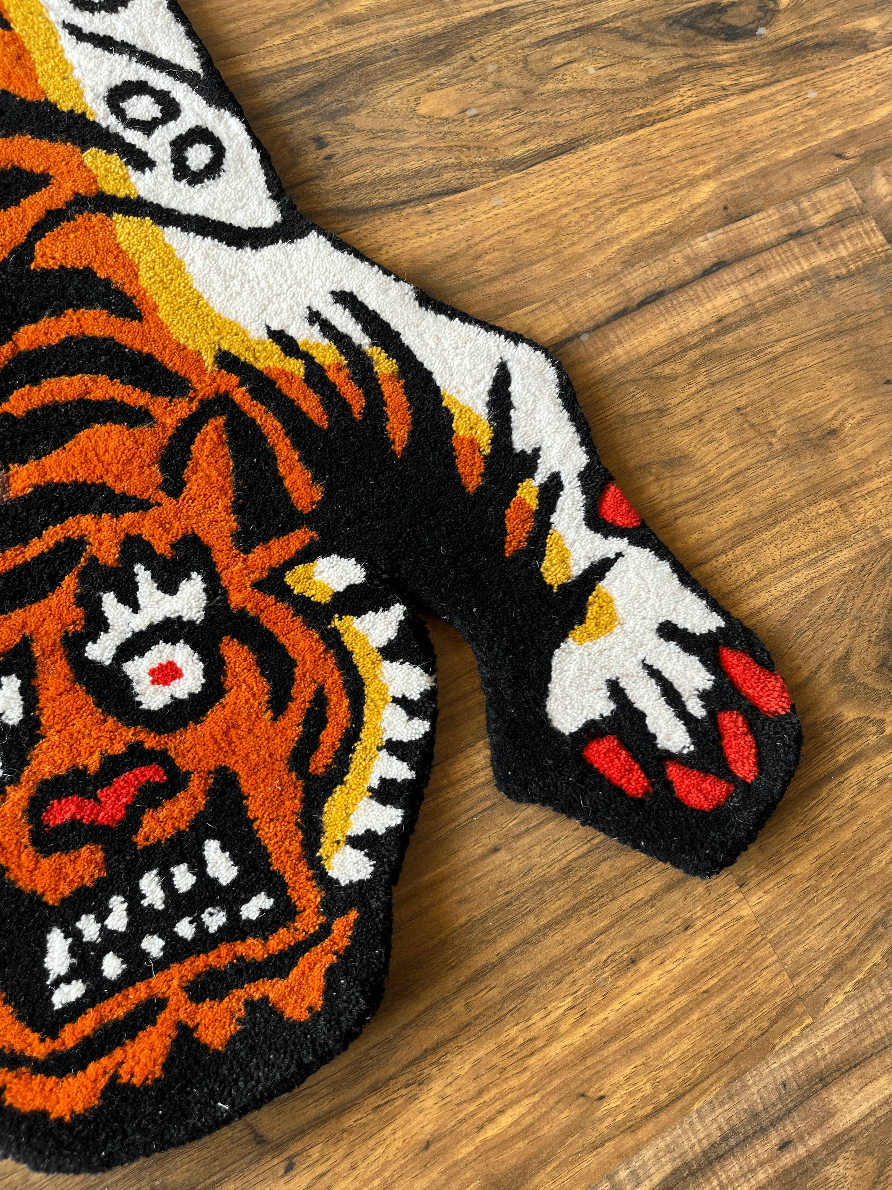 Flat Tiger Custom Rug - Image 2