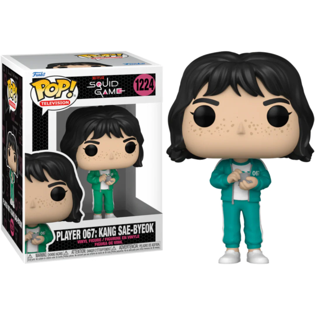 Funko POP! Squid Game Player 67: KANG SAE-BYEOK #1224