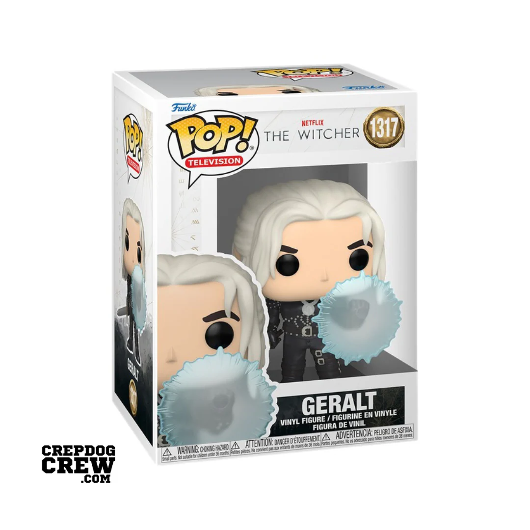 Funko Pop! The Witcher Geralt With Shield #1317 - Image 2
