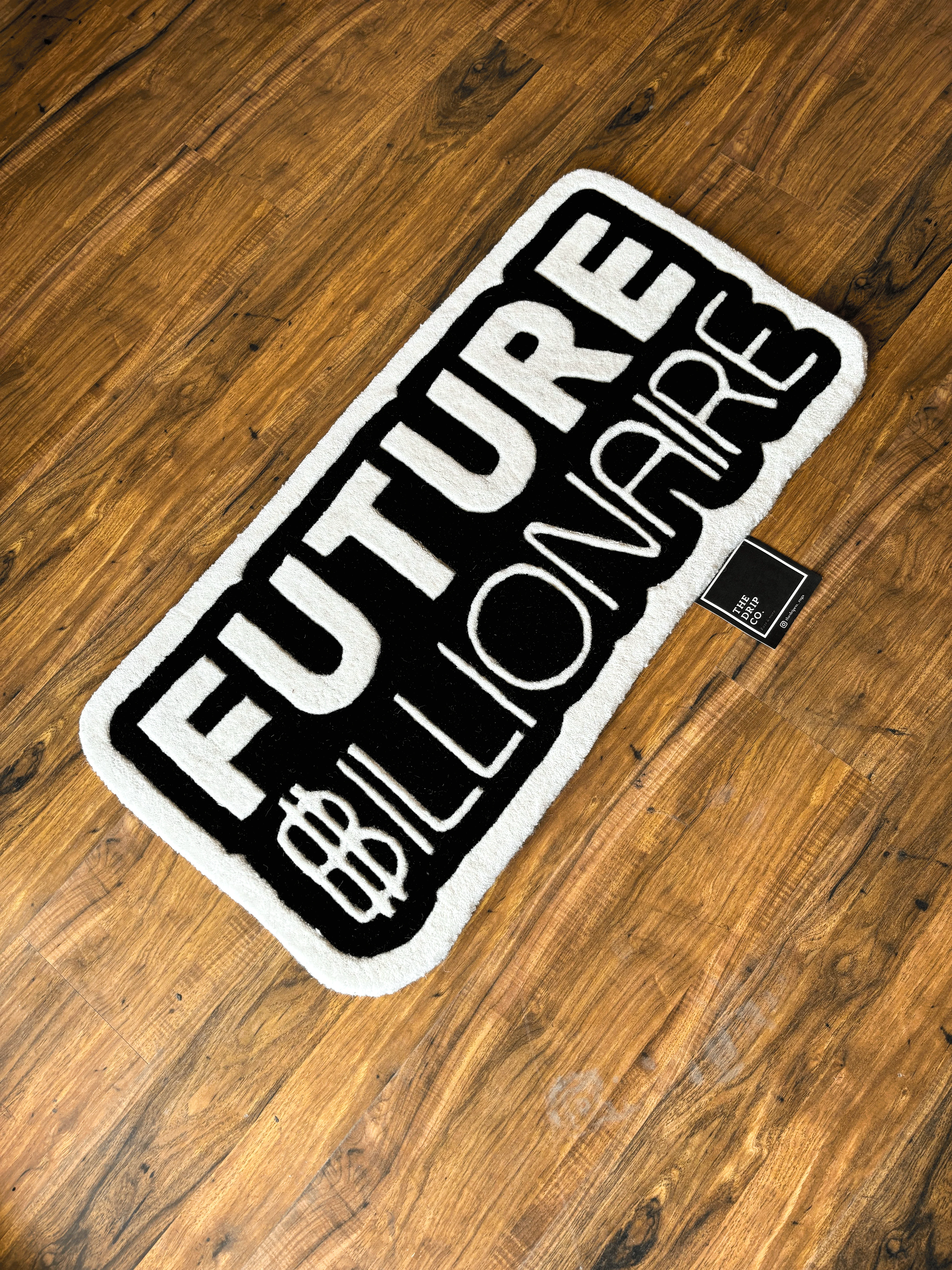 Future billionaire Hand tufted Custom Rug - Image 4