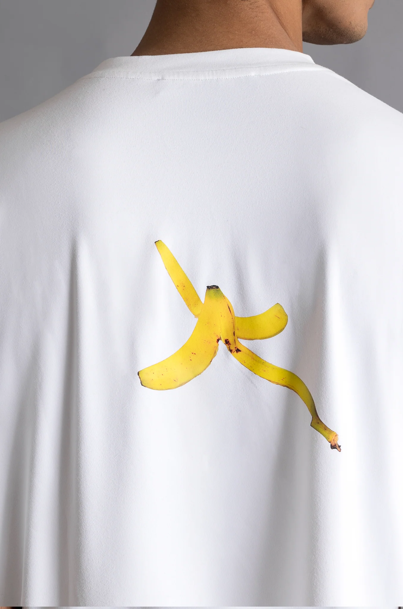 'Garbage bag' T-shirt (White) - Image 10