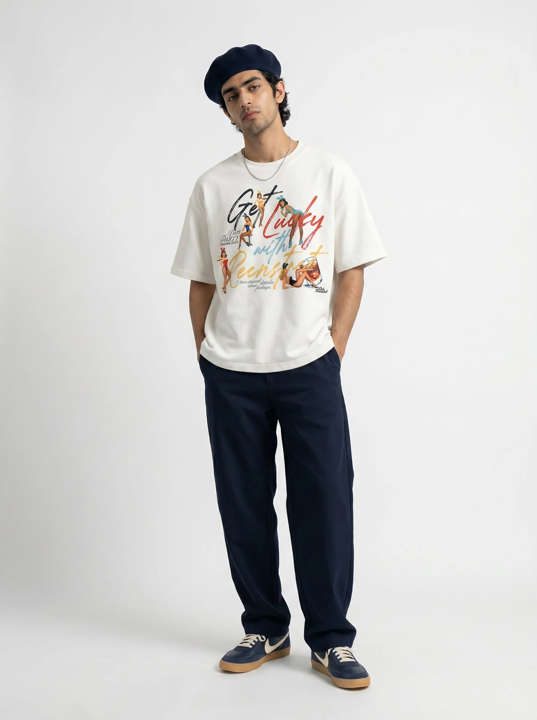 Get Lucky T-shirt - White - Image 4