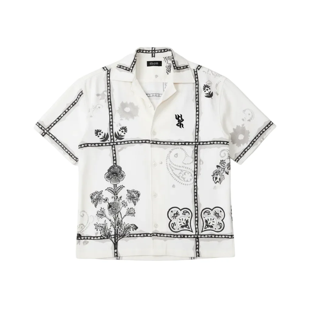 Greyscale handmade Shirt