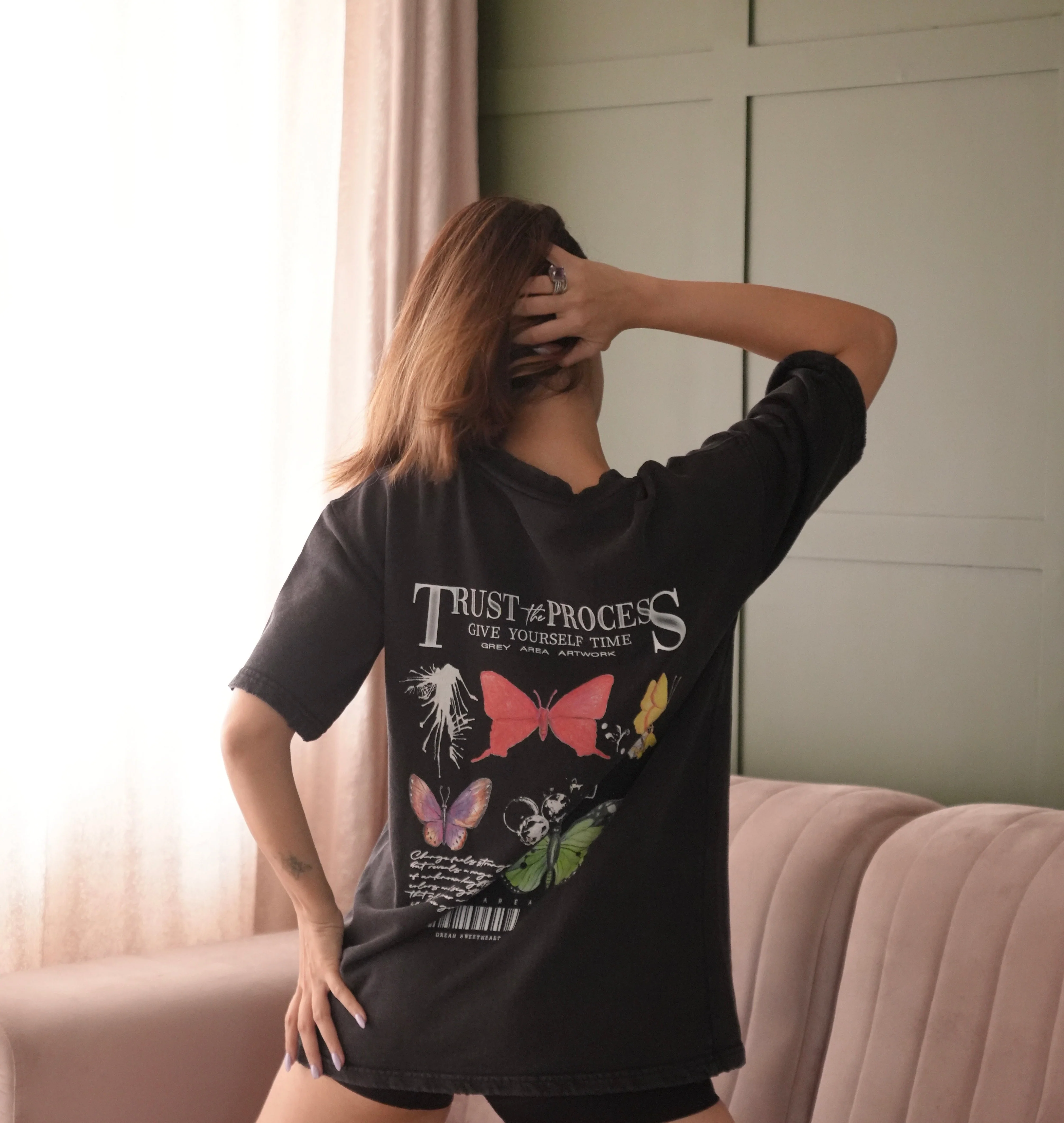 GROWTH T-SHIRT (BLACK) - Image 4