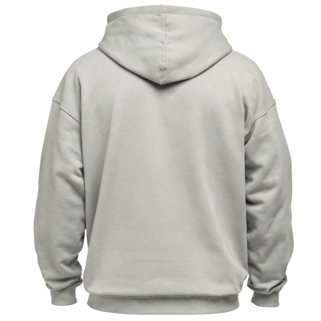 GYMSHARK PRAYER HANDS HOODIE EXTREME OVERSIZED FIT Grey - Image 2