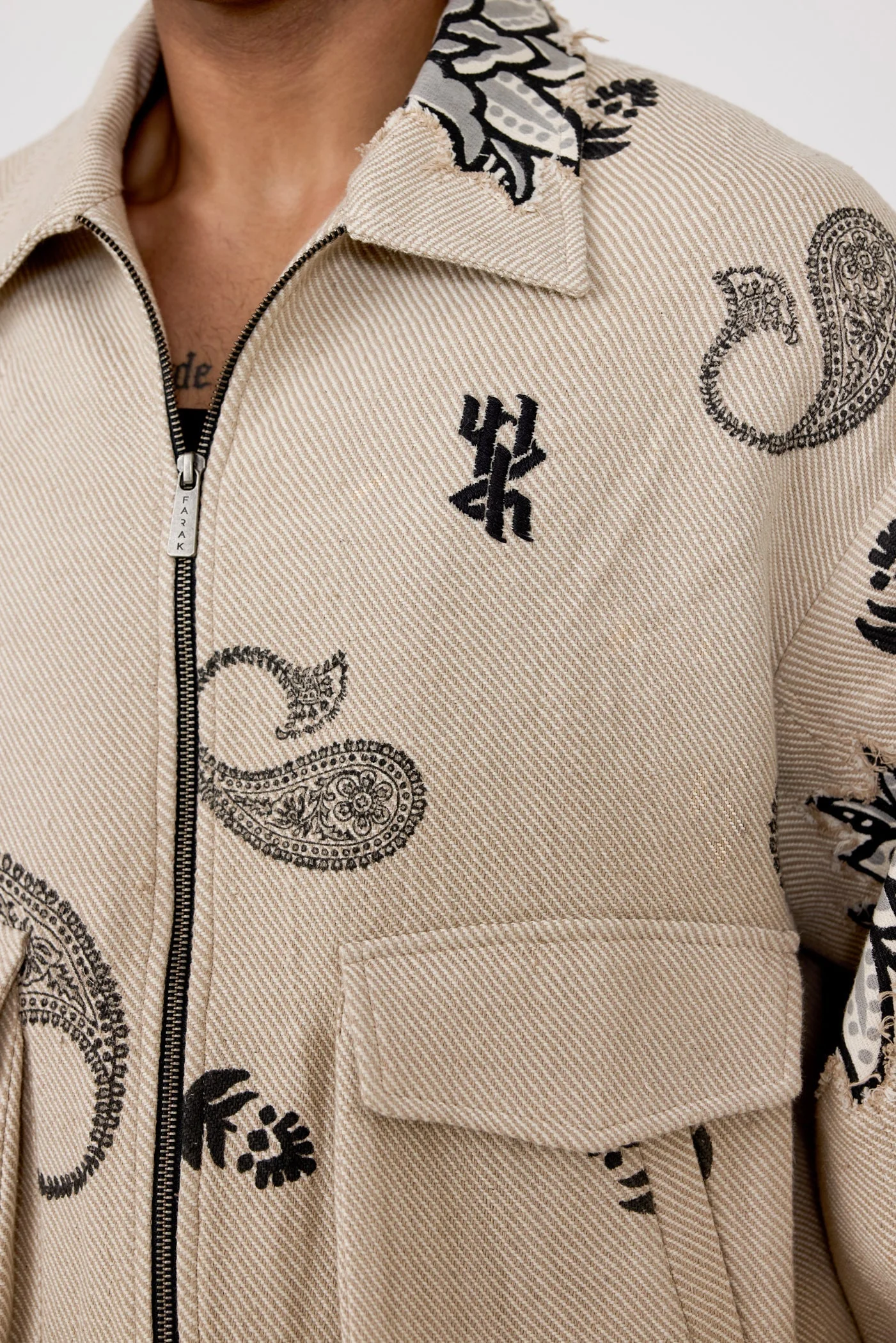 Handmade Bomber Jacket - Image 3