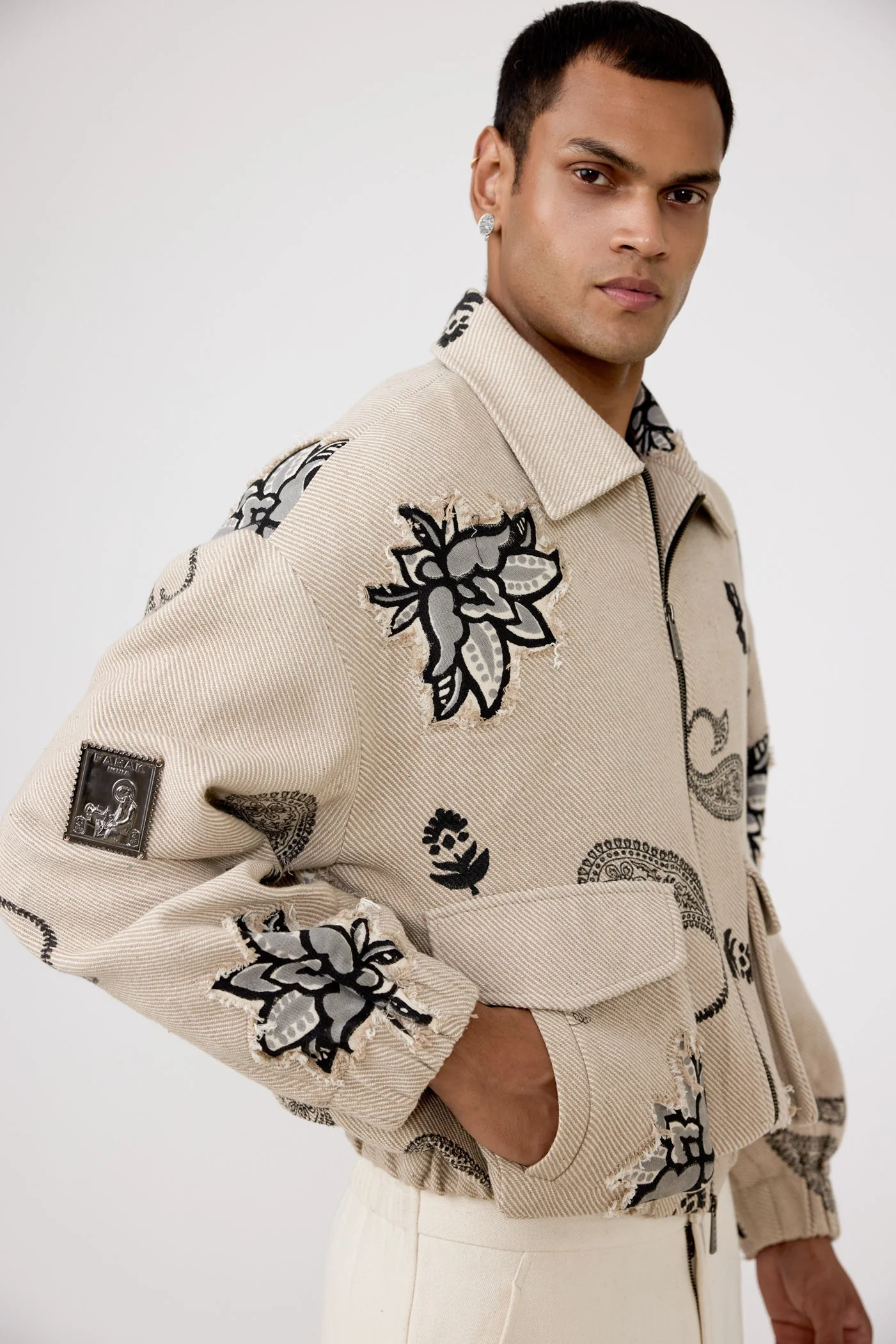 Handmade Bomber Jacket - Image 4