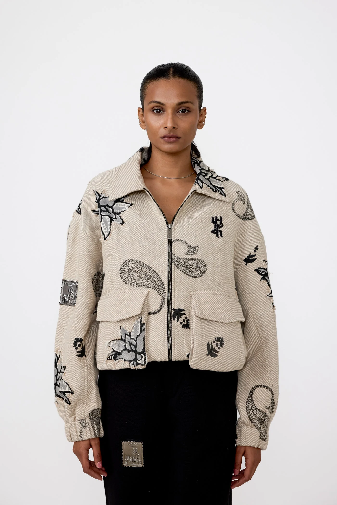 Handmade Bomber Jacket - Image 7