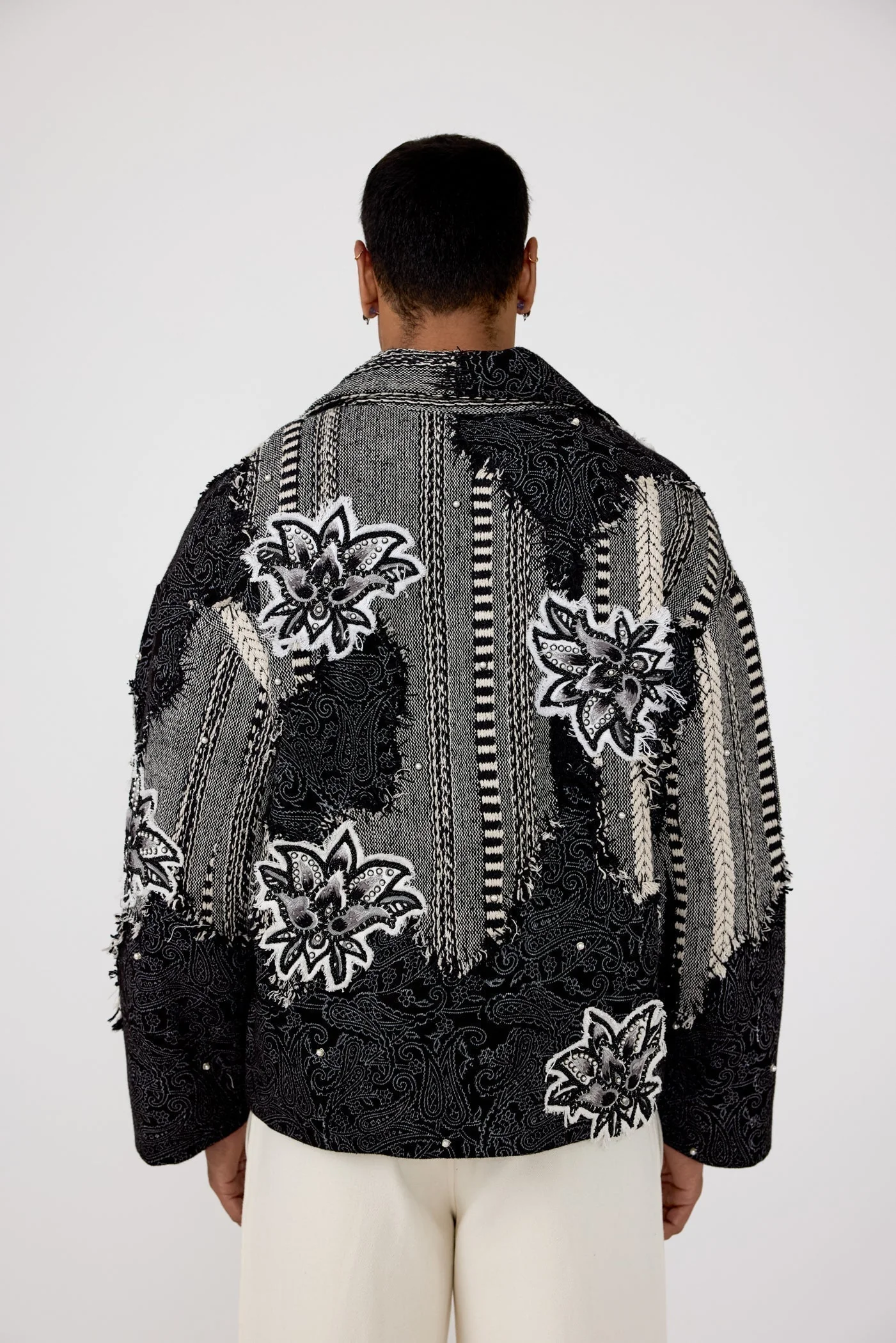 Handmade Jacquard Jacket - Image 2