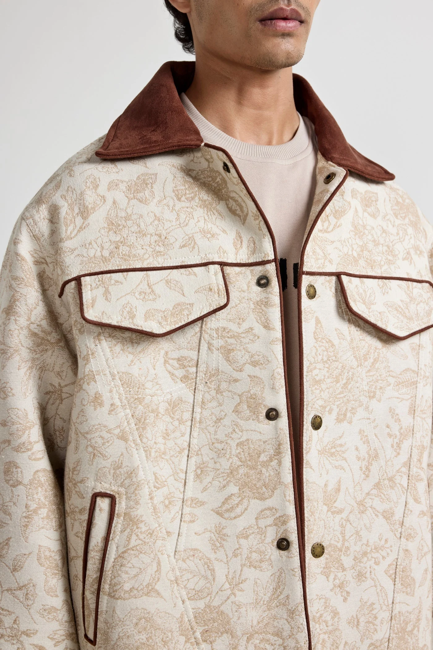 Handmade Jacquard Jacket - Image 3