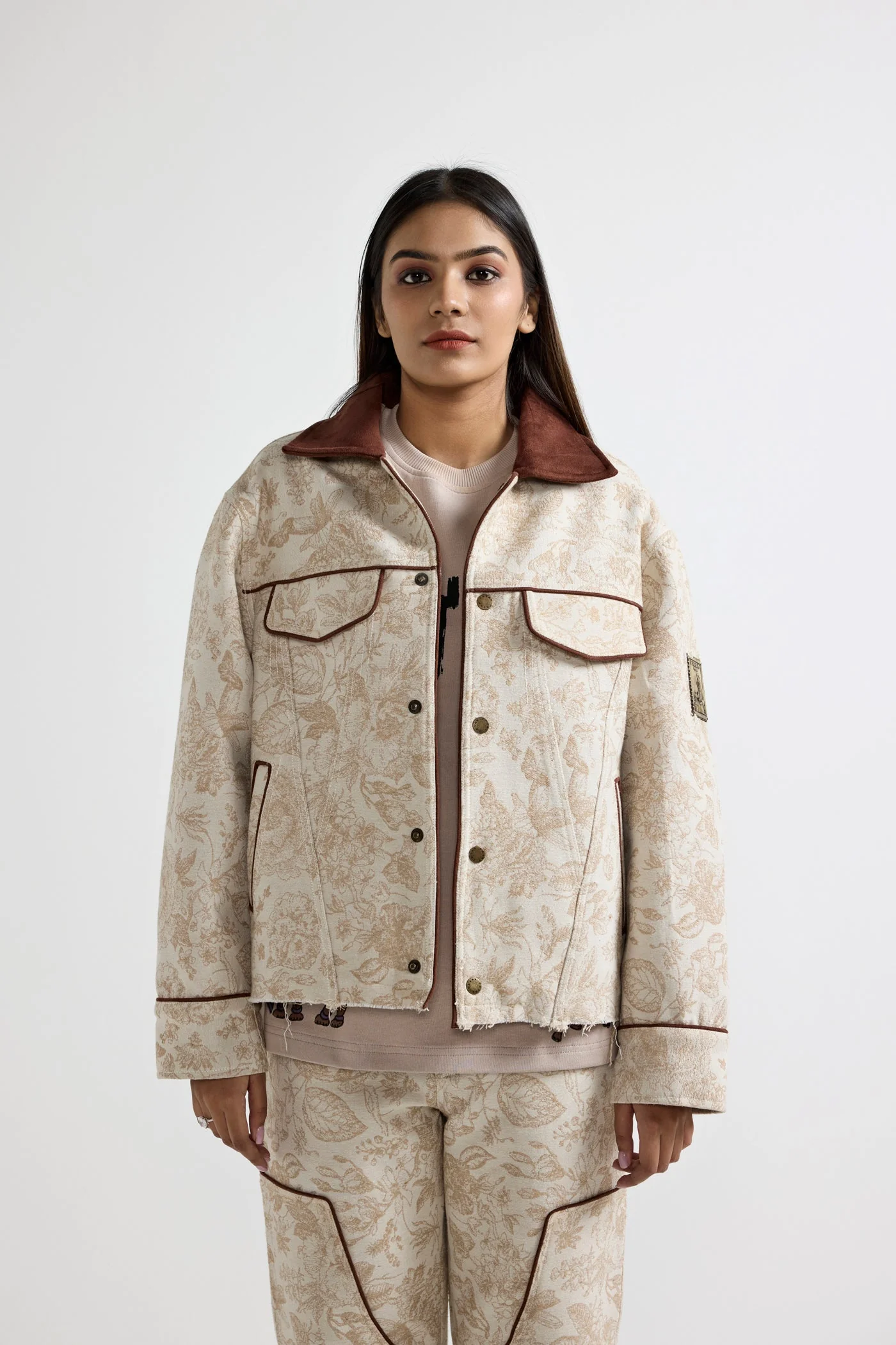 Handmade Jacquard Jacket - Image 7