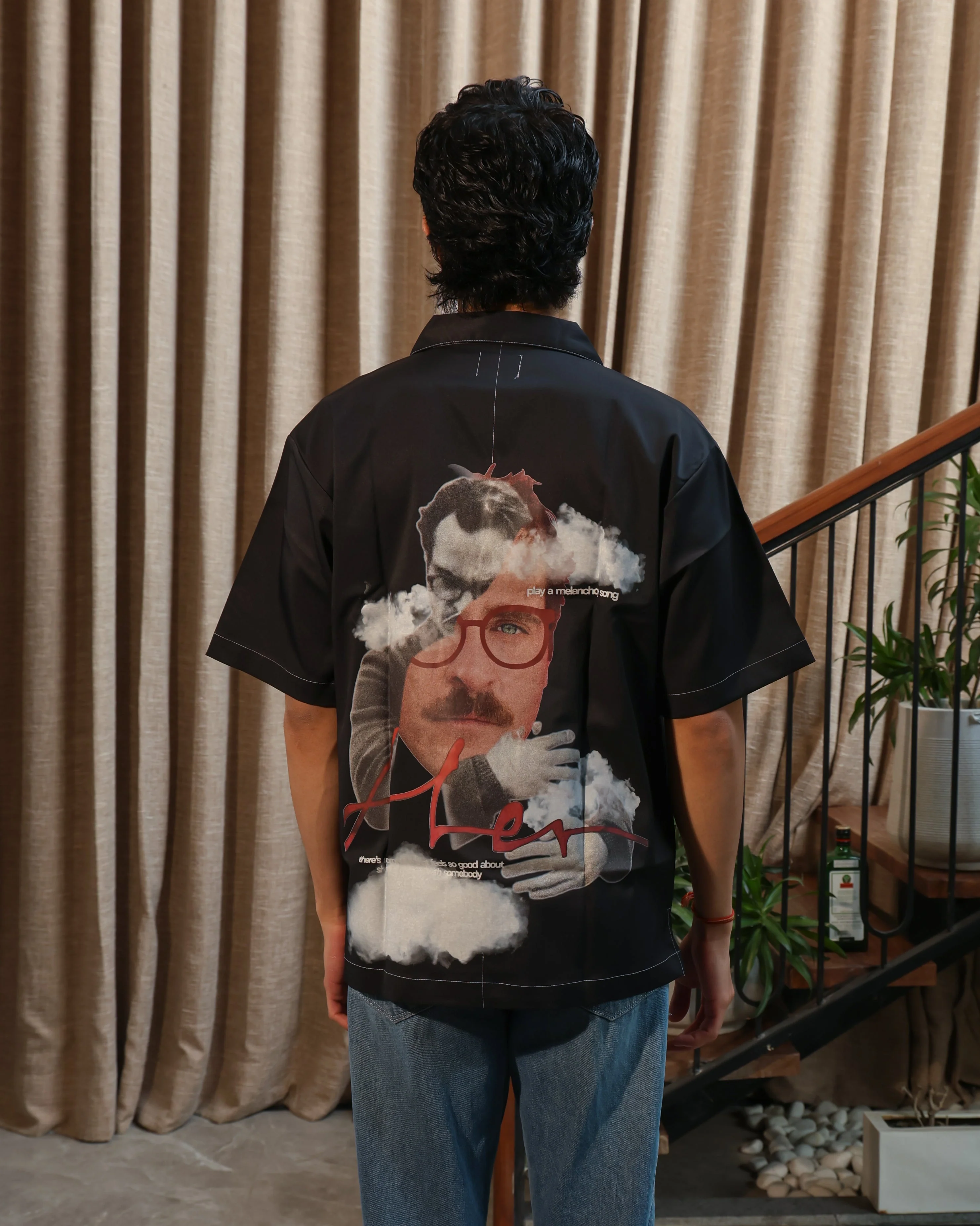Her | Contrast Stitch Shirt - Image 7