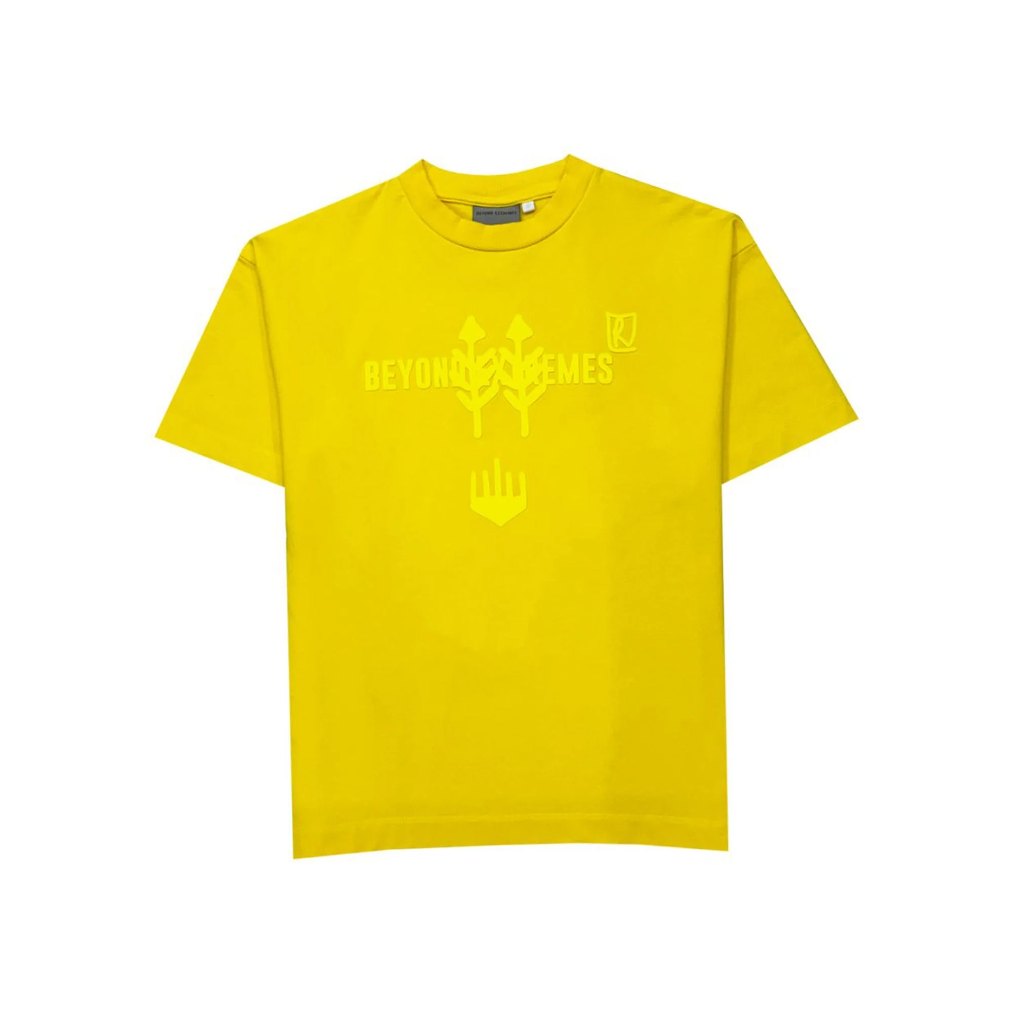 Heritage T-shirt in Yellow  [Unisex] - Image 2