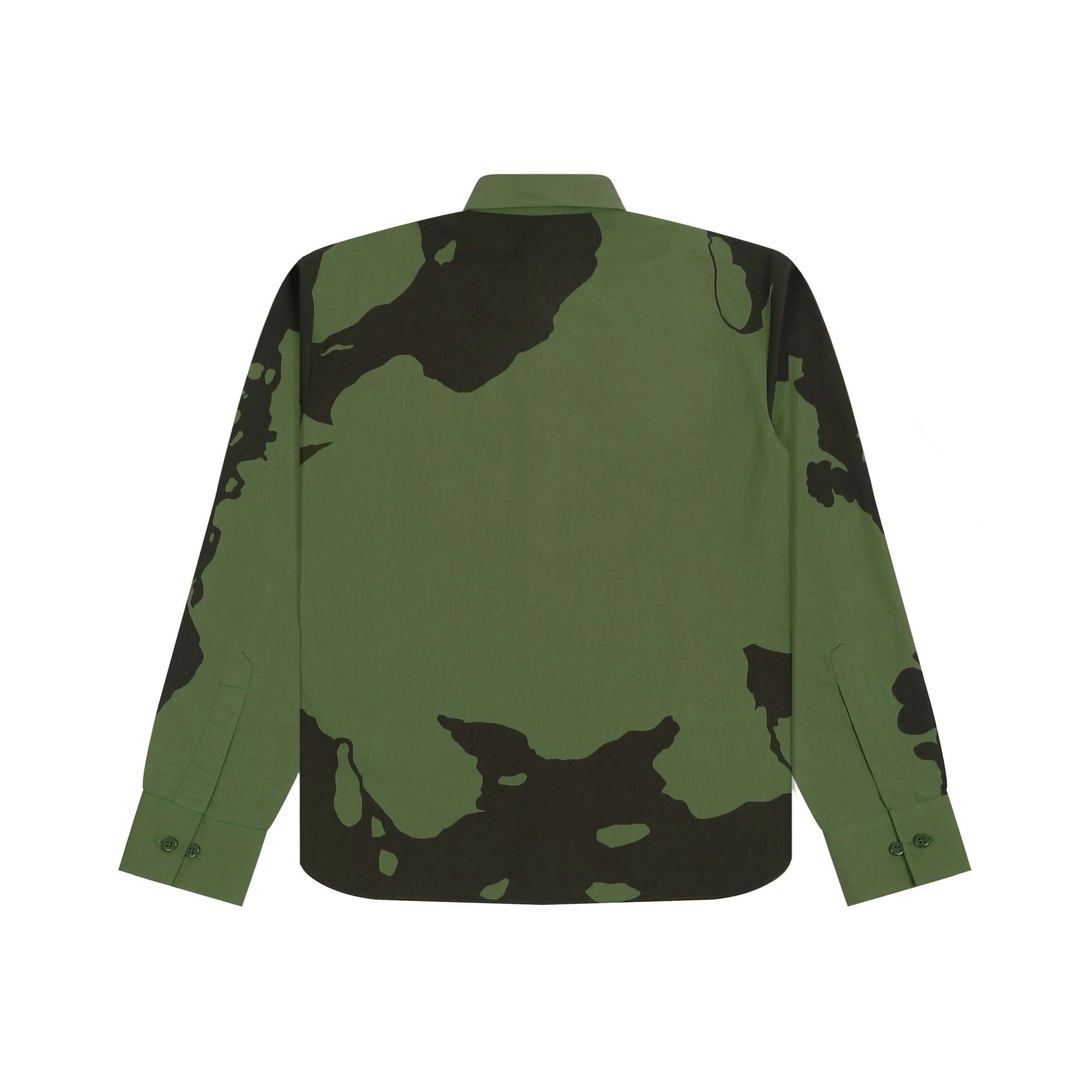 HUEMN flesh shirt - Dark Green - Image 2