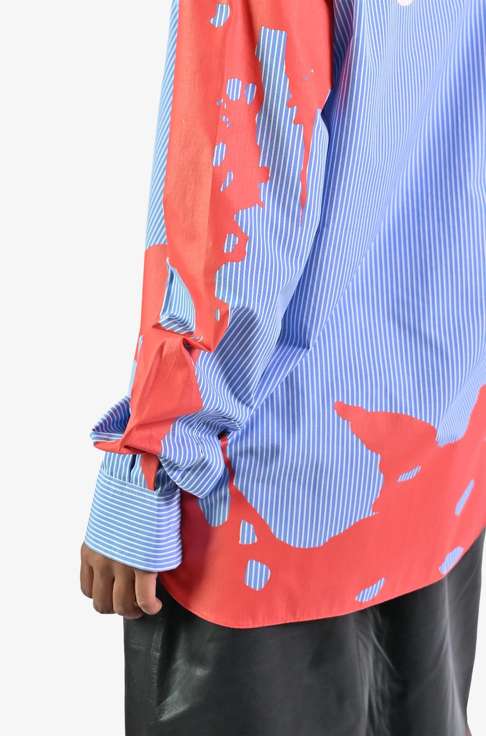 HUEMN flesh shirt - Pinstriped - Image 10