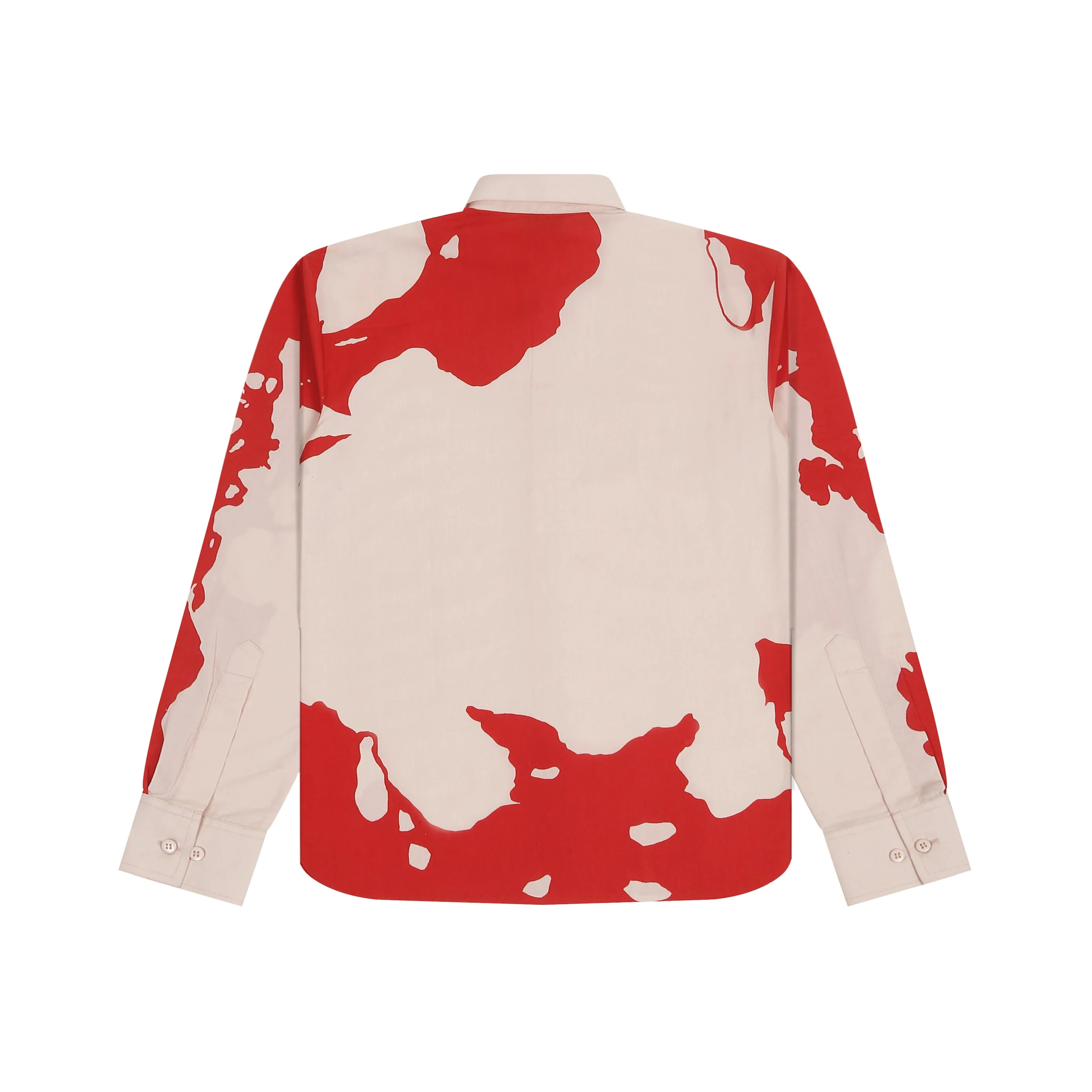 HUEMN flesh shirt - Red - Image 2