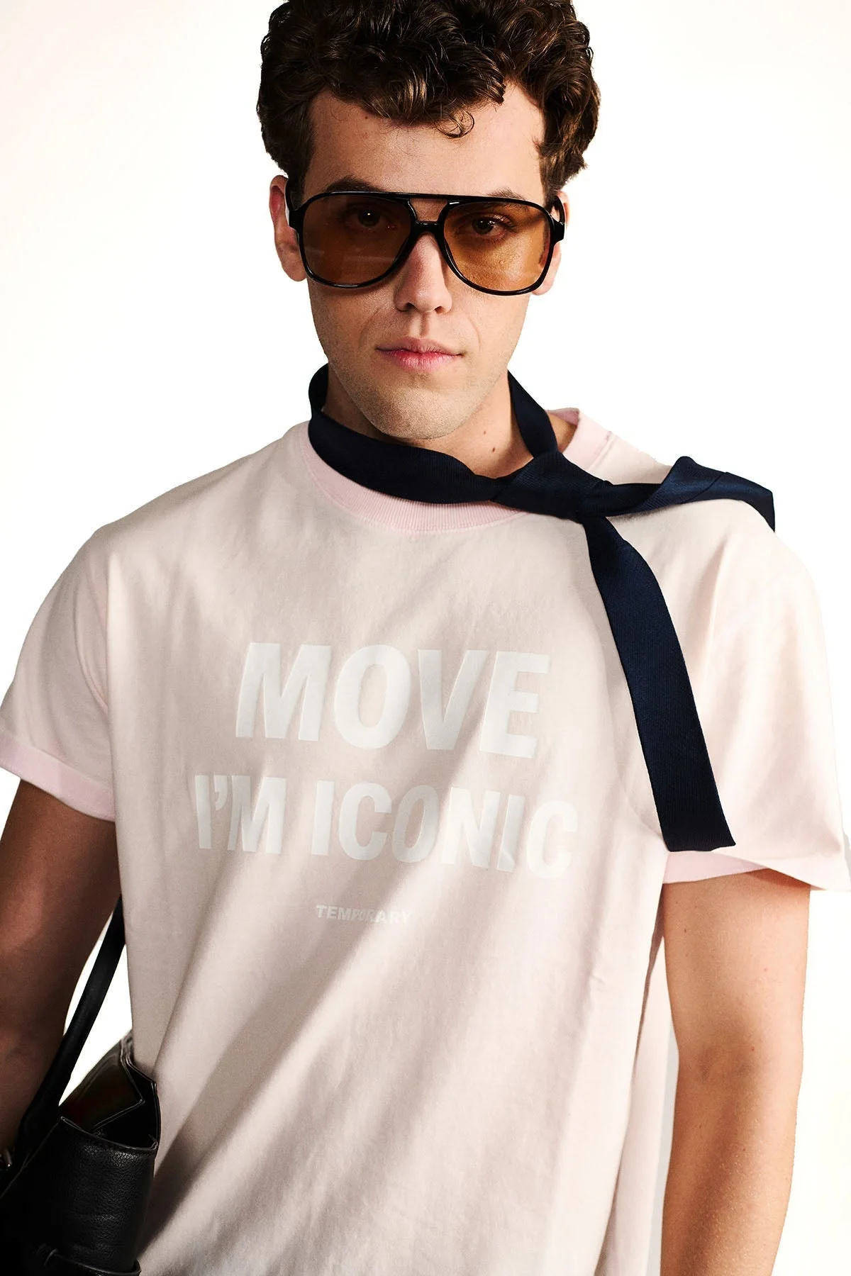 ICON MOVEMENT TEE - Powder Dust Pink - Image 2