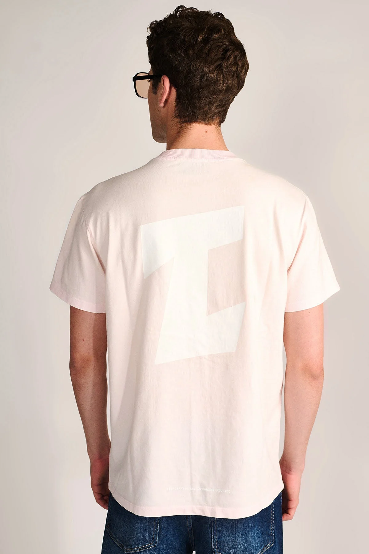 ICON MOVEMENT TEE - Powder Dust Pink - Image 4