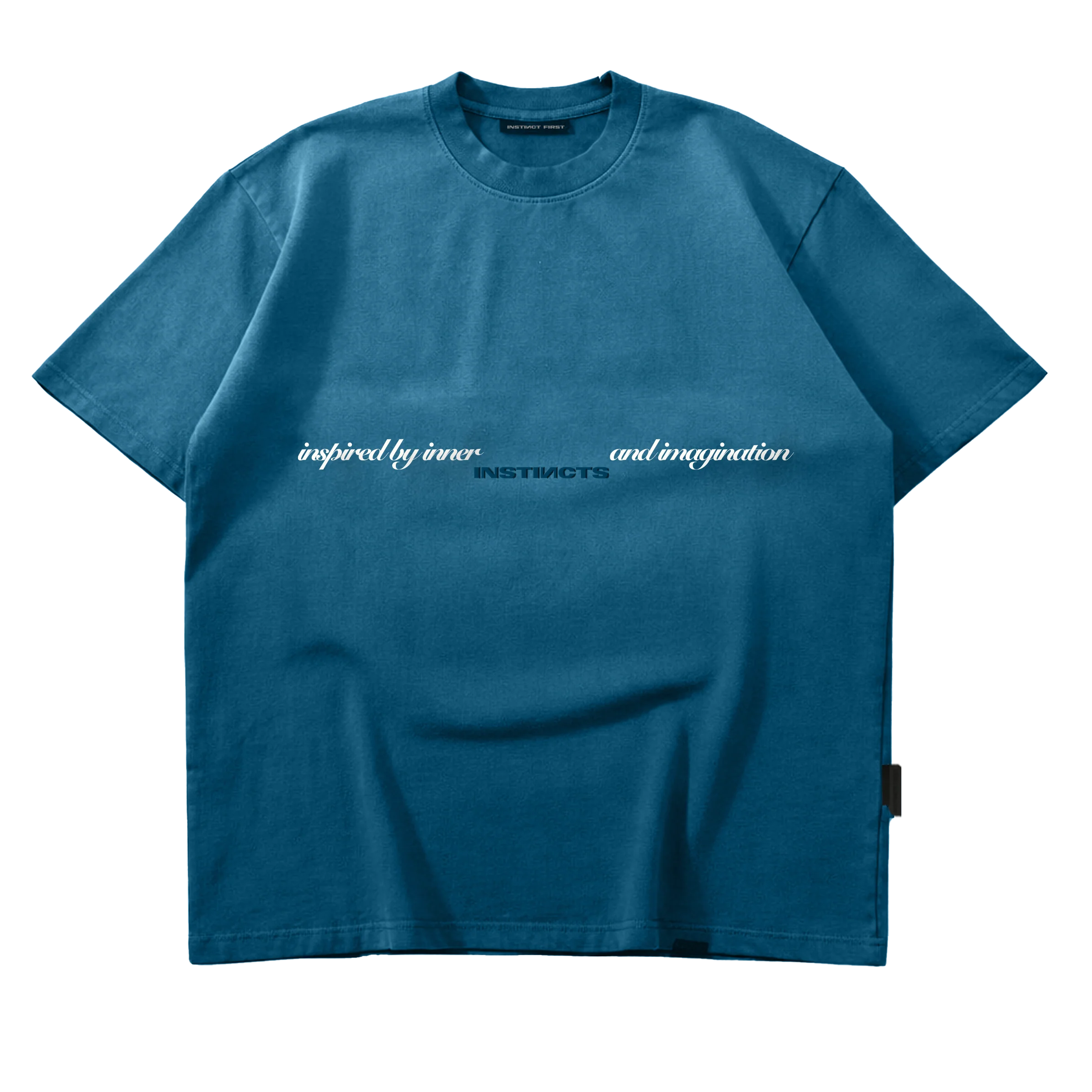 Inner Forces Oversized Tshirt (Ocean Blue)