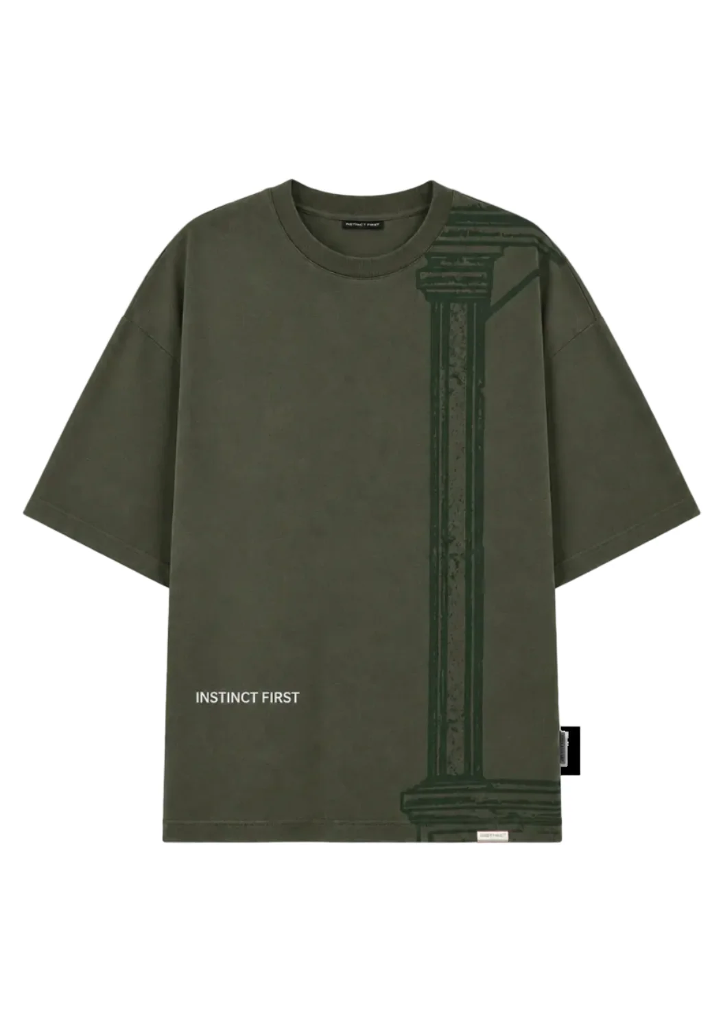 Inner Gateway - Oversized T-Shirt (Olive)