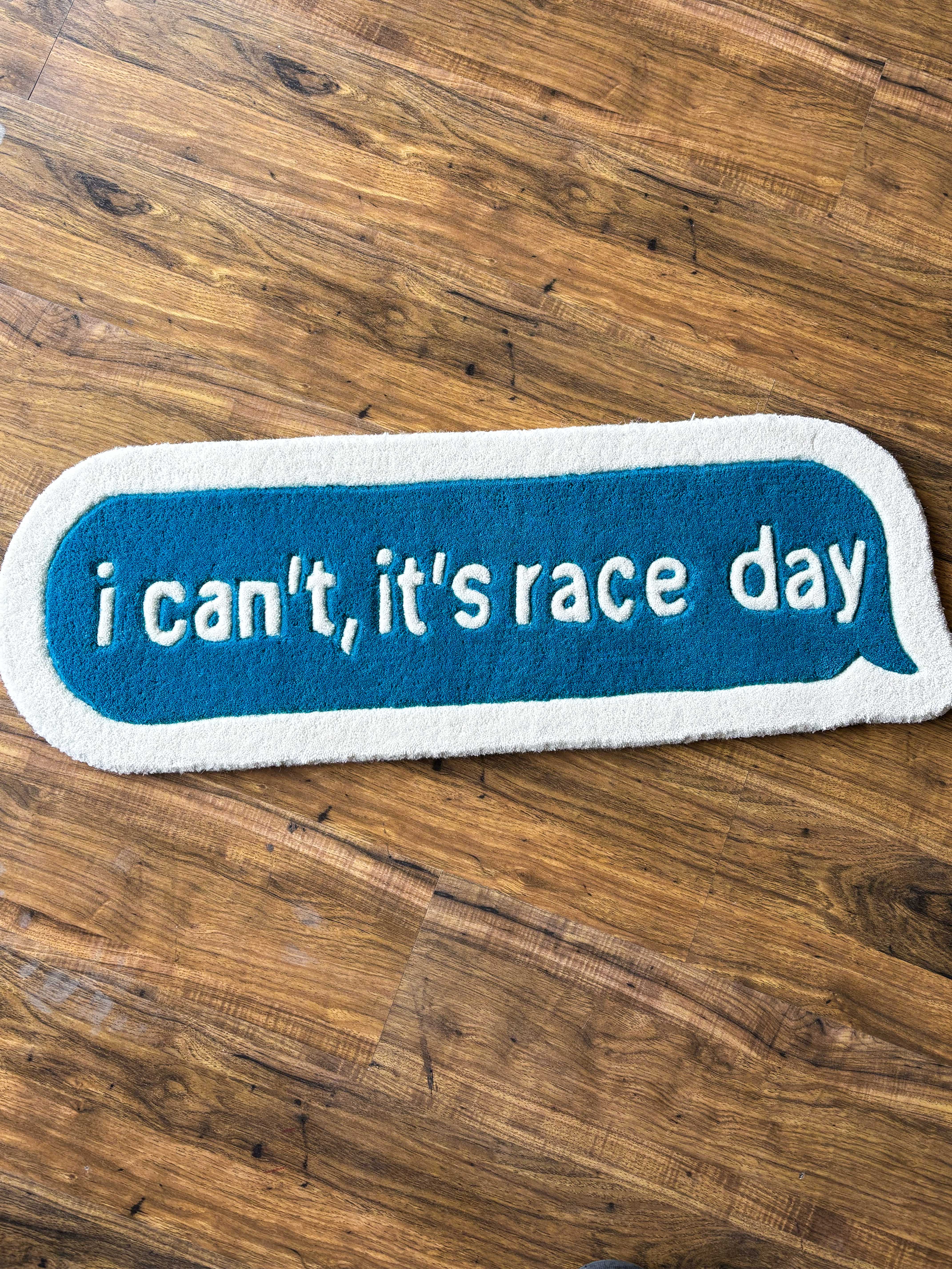 Its Race day F1 Hand tufted Custom Rug - Image 3