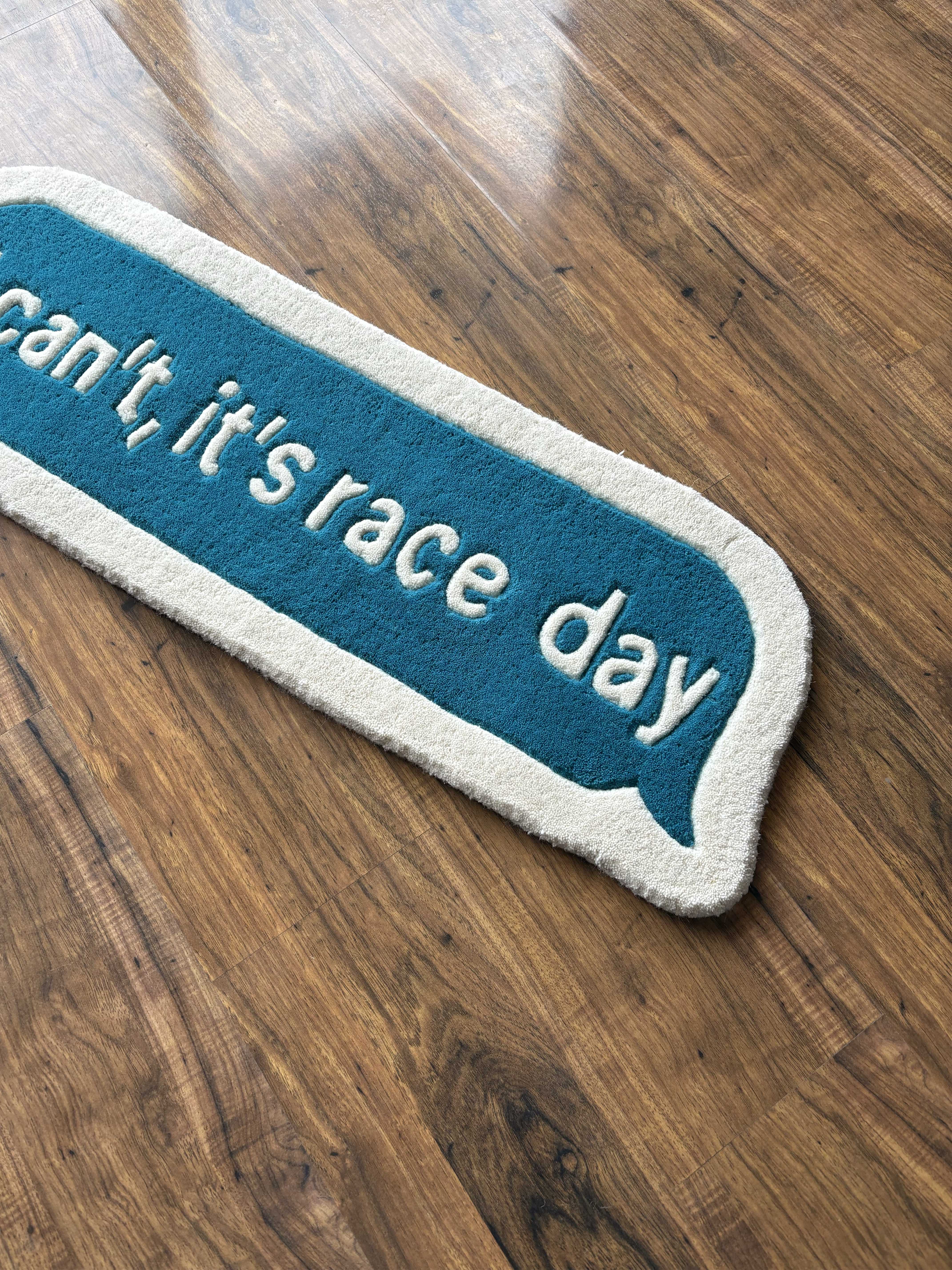 Its Race day F1 Hand tufted Custom Rug - Image 4
