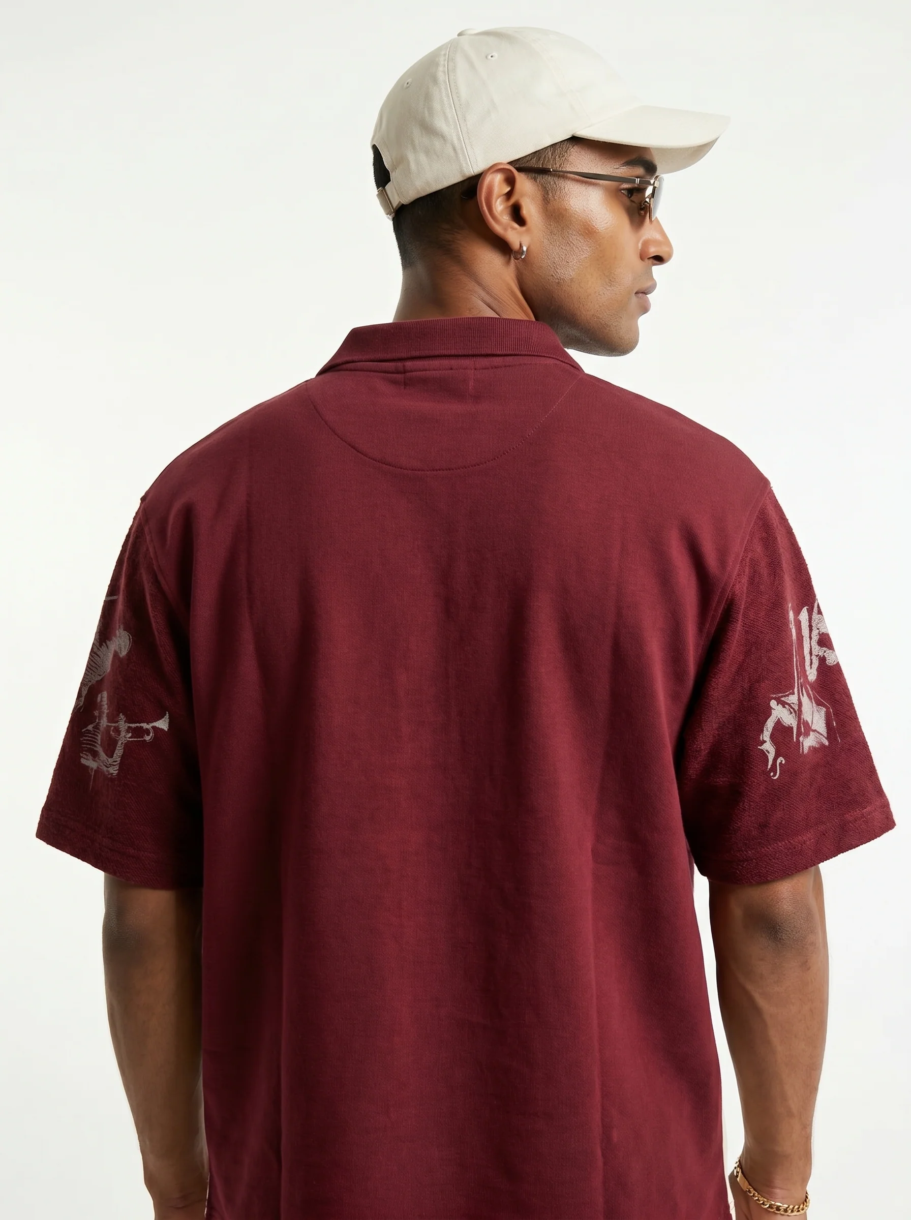 Jazz Night - Deep maroon - Image 6