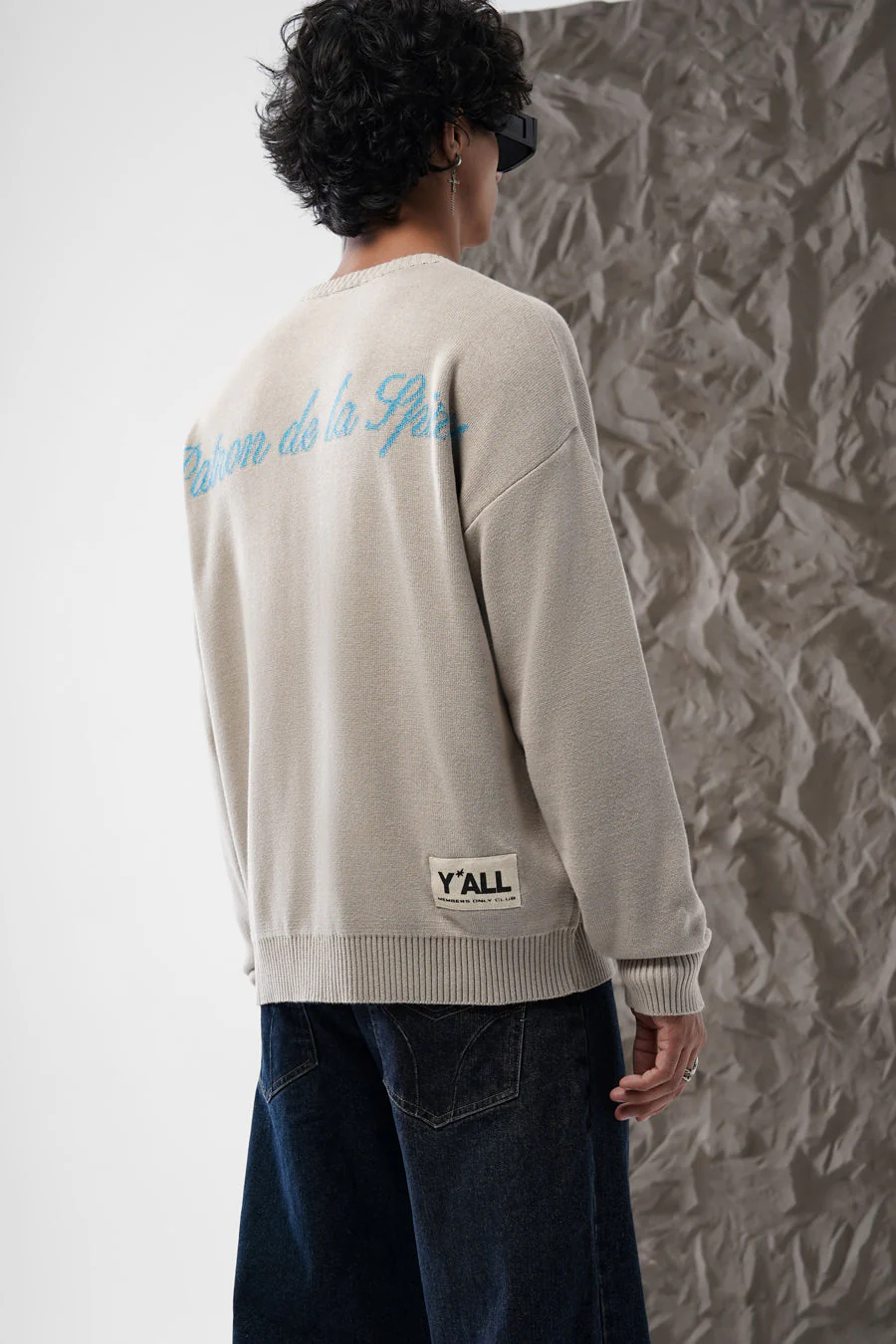 JET SET SWEATER – STONE - Image 10
