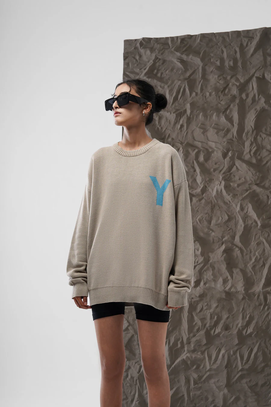 JET SET SWEATER – STONE - Image 12