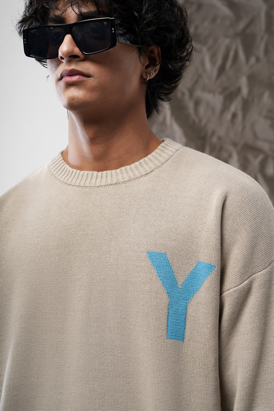JET SET SWEATER – STONE - Image 5