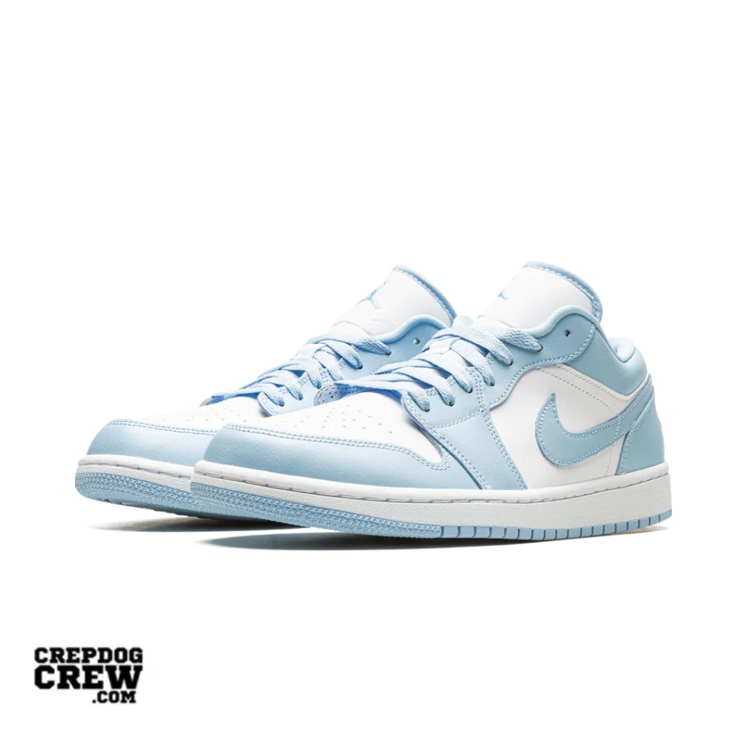Jordan 1 Low White Ice Blue (W) - Image 2