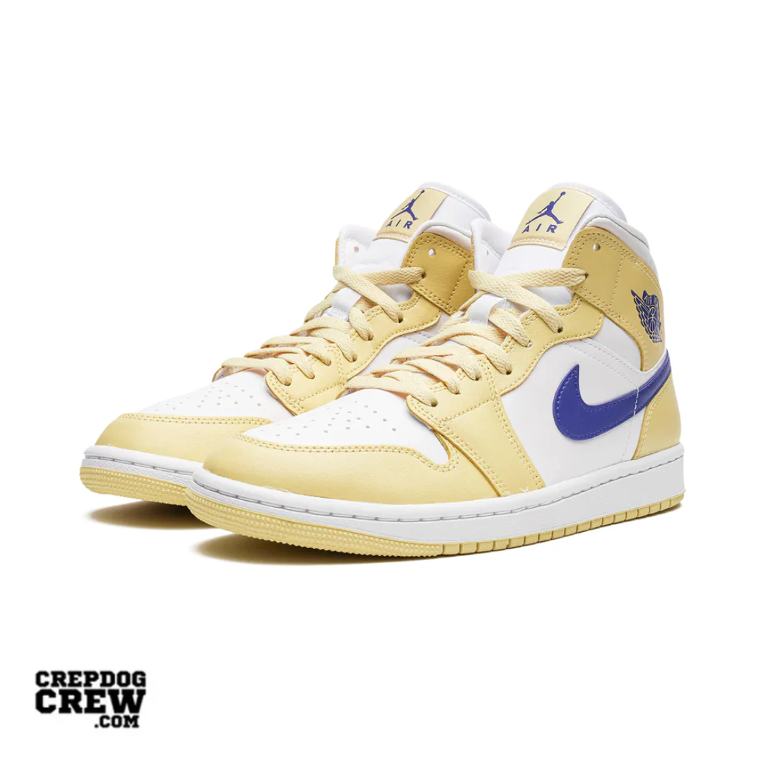 Jordan 1 Mid Lemon Wash Lapis (W) - Image 2