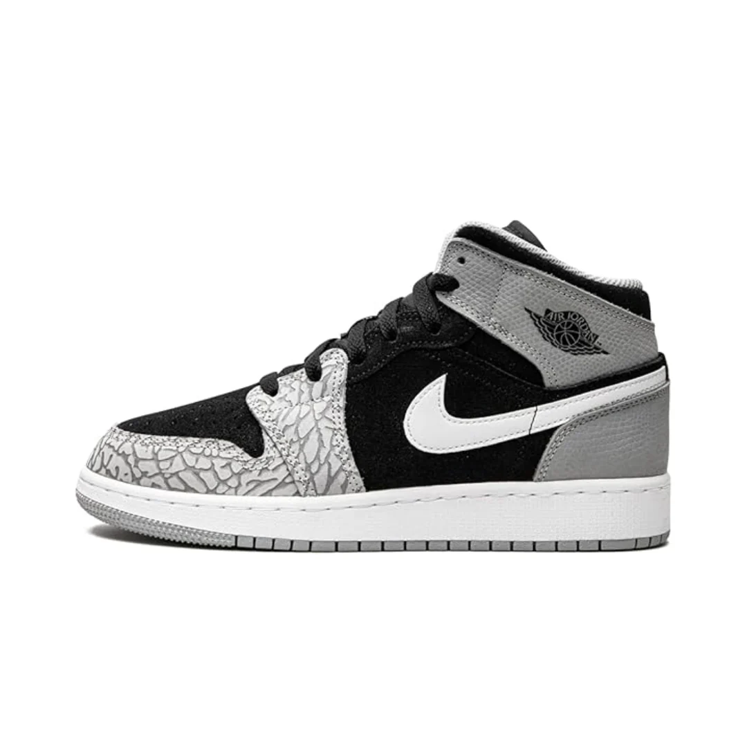 Jordan 1 Mid SE Elephant Print (GS)