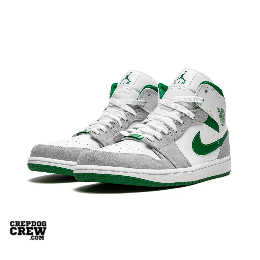 Jordan 1 Mid SE Grey Green - Image 2