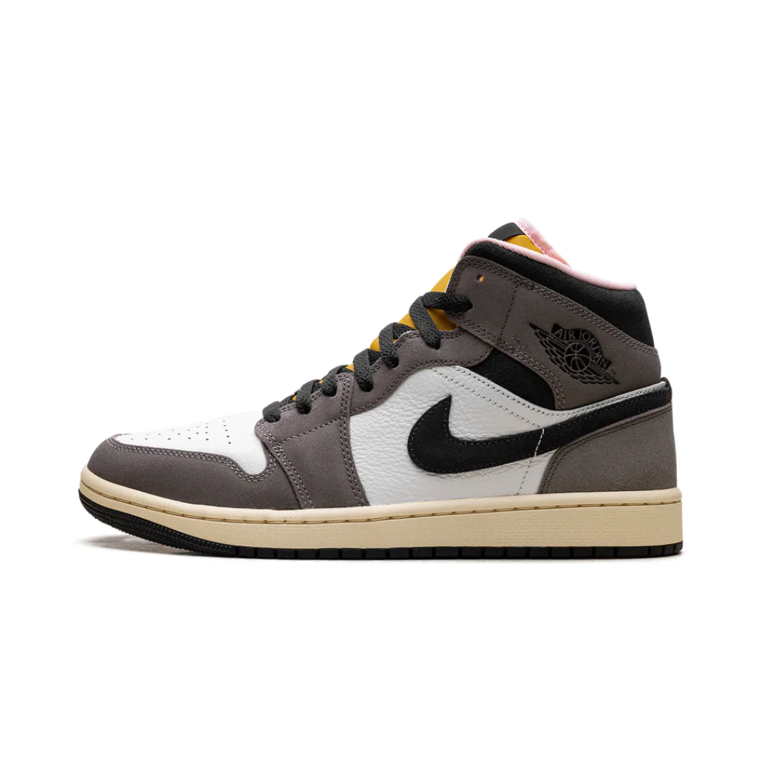 Jordan 1 Mid SE White Cave Stone